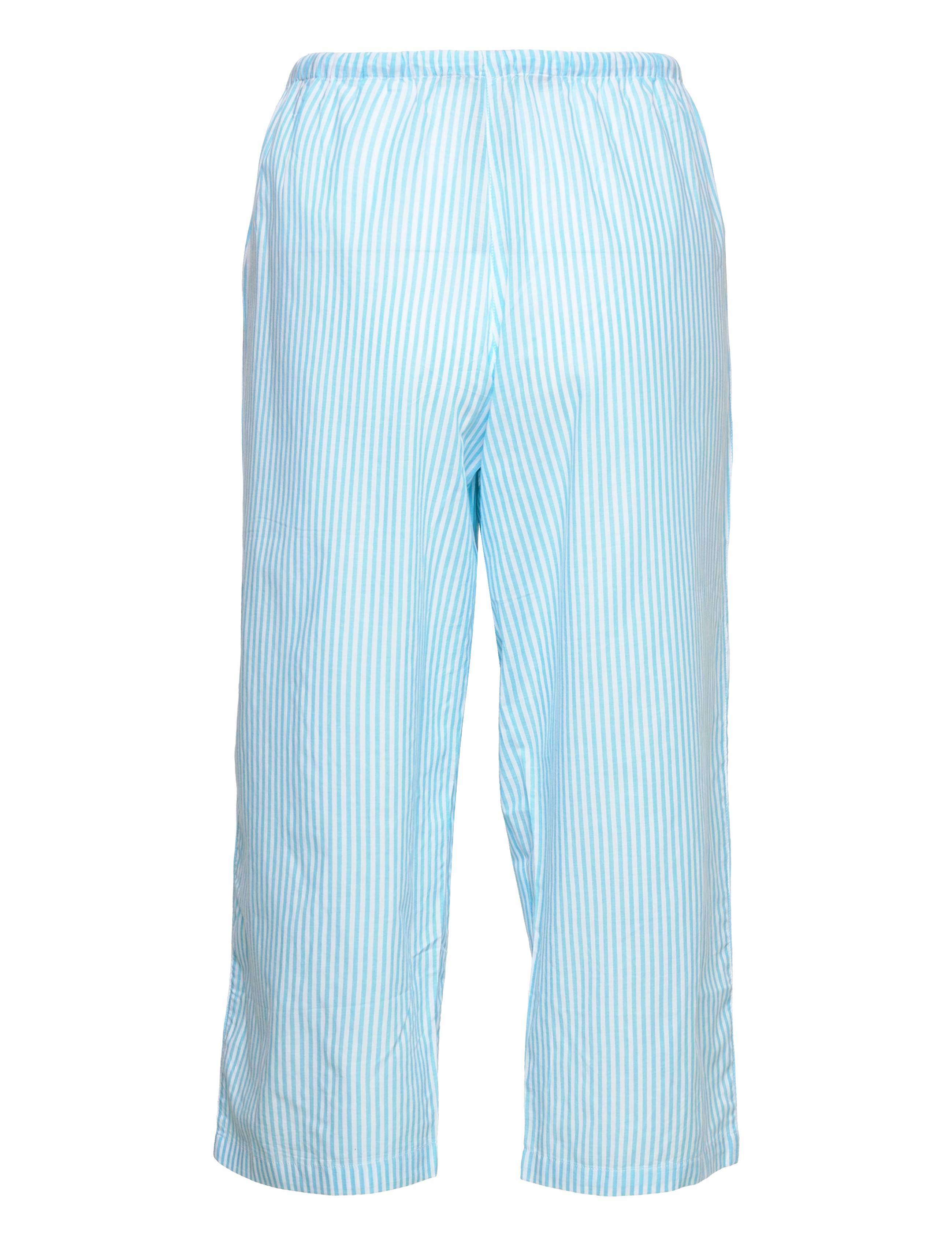 Lauren Ralph Lauren Homewear - LRL 3/4 SL. NOTCH COLLAR CAPRI PJ SET D2 - aqua stripe - 3