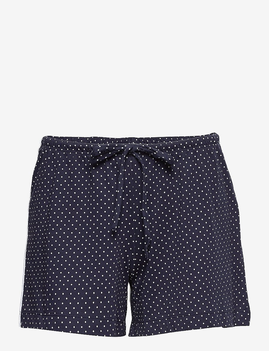 Lauren Ralph Lauren Homewear - LRL Short sl. notch collar boxer pj - navy dot - 2