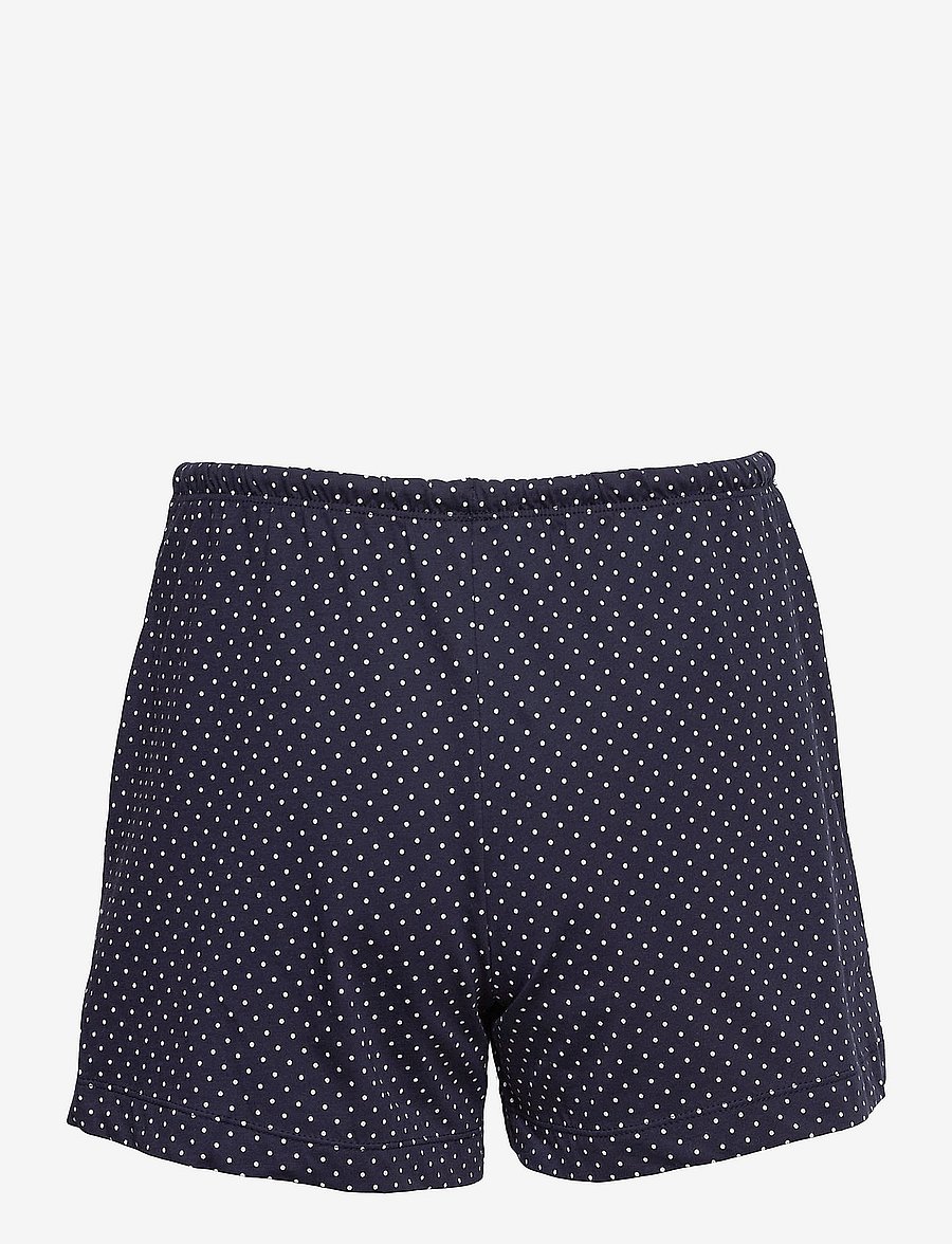 Lauren Ralph Lauren Homewear - LRL Short sl. notch collar boxer pj - navy dot - 3