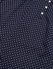 Lauren Ralph Lauren Homewear - LRL DOUBLE STRAP BUTTON GOWN - geburtstagsgeschenke - navy dot - 4