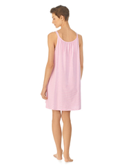 Lauren Ralph Lauren Homewear - LRL DOUBLE STRAP BUTTON GOWN - verjaardagscadeaus - pink stripe - 3