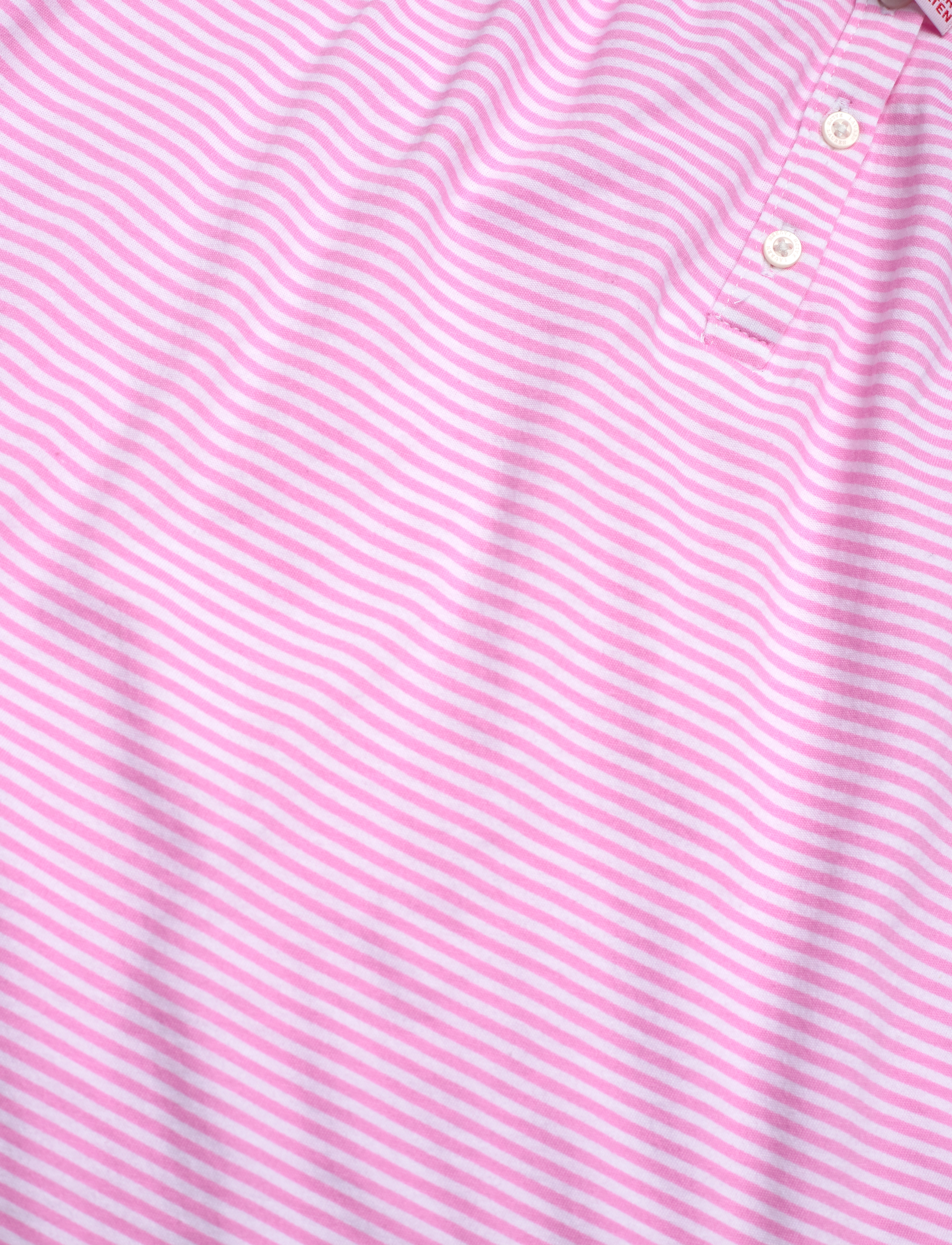 Lauren Ralph Lauren Homewear - LRL Double strap button gown - natkjoler - pink stripe - 4