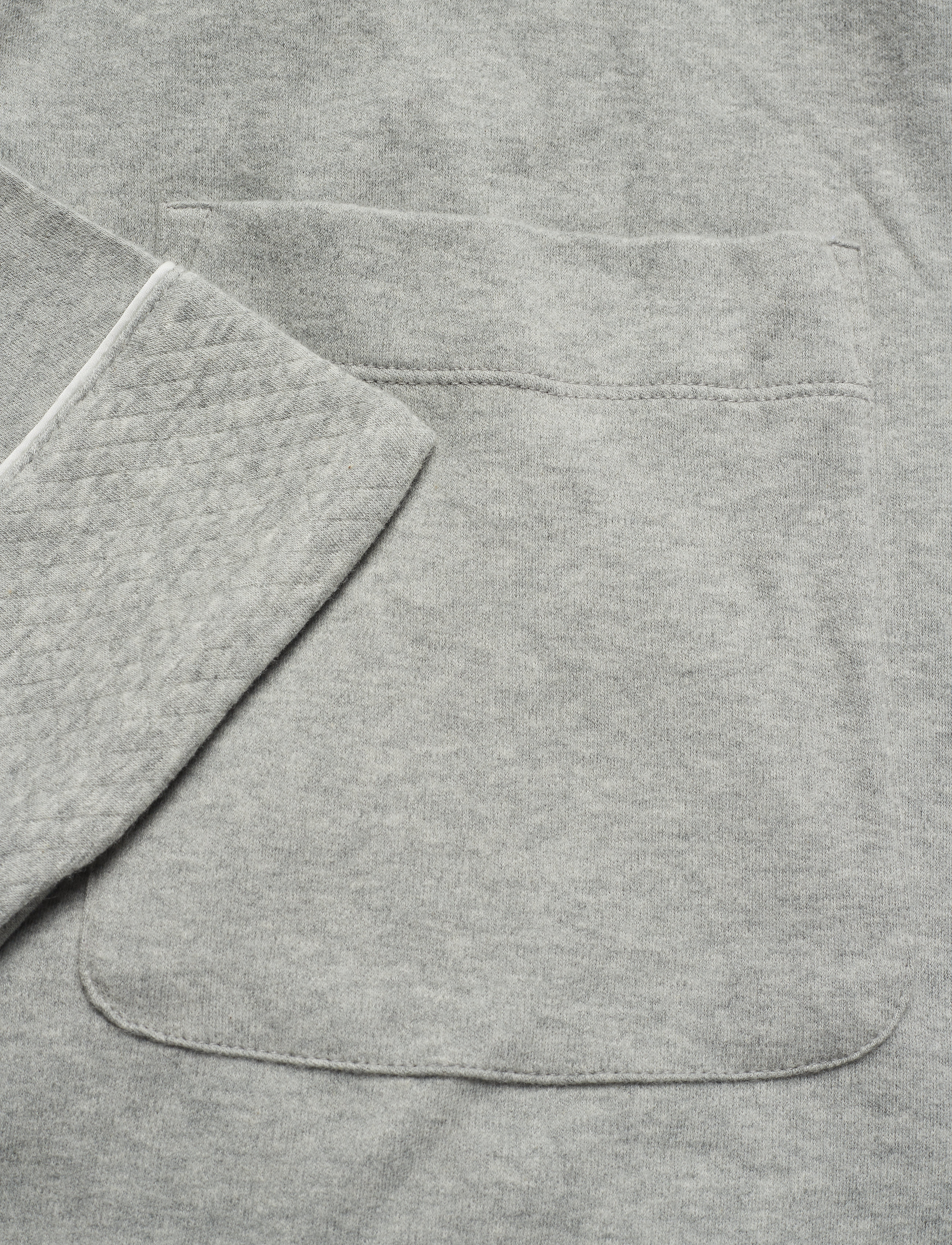 Lauren Ralph Lauren Homewear - LRL Essential quilted collar robe - morgenkåber - grey heather - 3