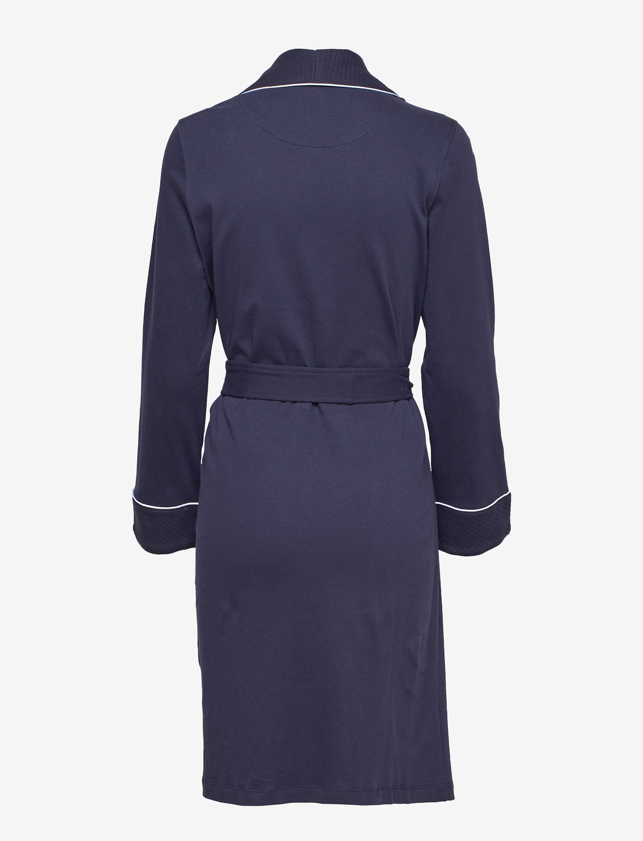 Lauren Ralph Lauren Homewear - LRL Essential quilted collar robe - navy windsor - 1