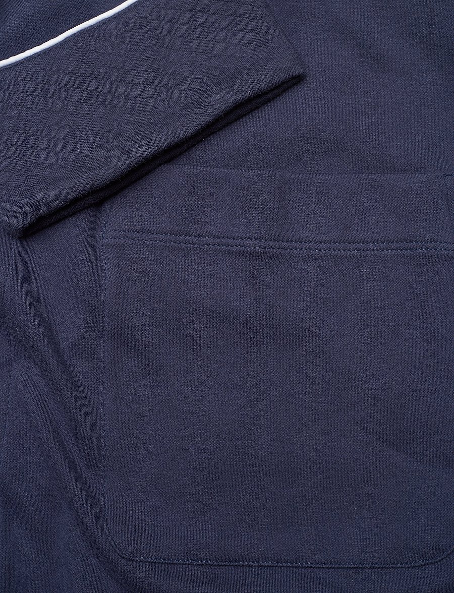 Lauren Ralph Lauren Homewear - LRL Essential quilted collar robe - navy windsor - 3