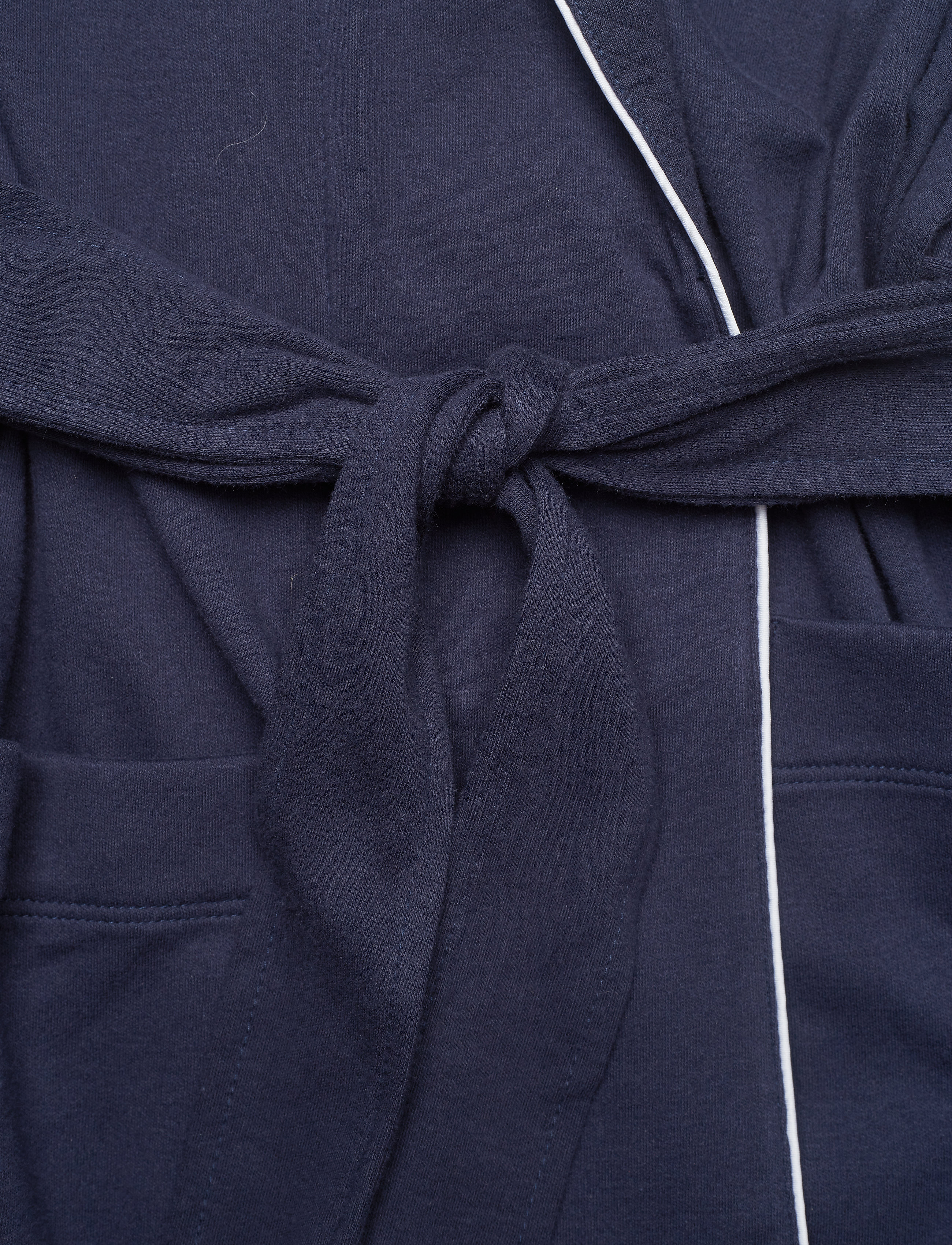 Lauren Ralph Lauren Homewear - LRL Essential quilted collar robe - navy windsor - 4