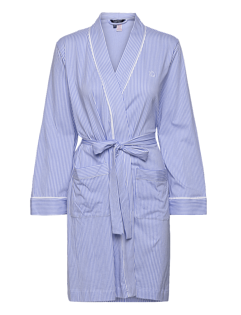 Lauren Ralph Lauren Homewear - LRL KIMONO WRAP ROBE - nach preis einkaufen - blue stripe - 1
