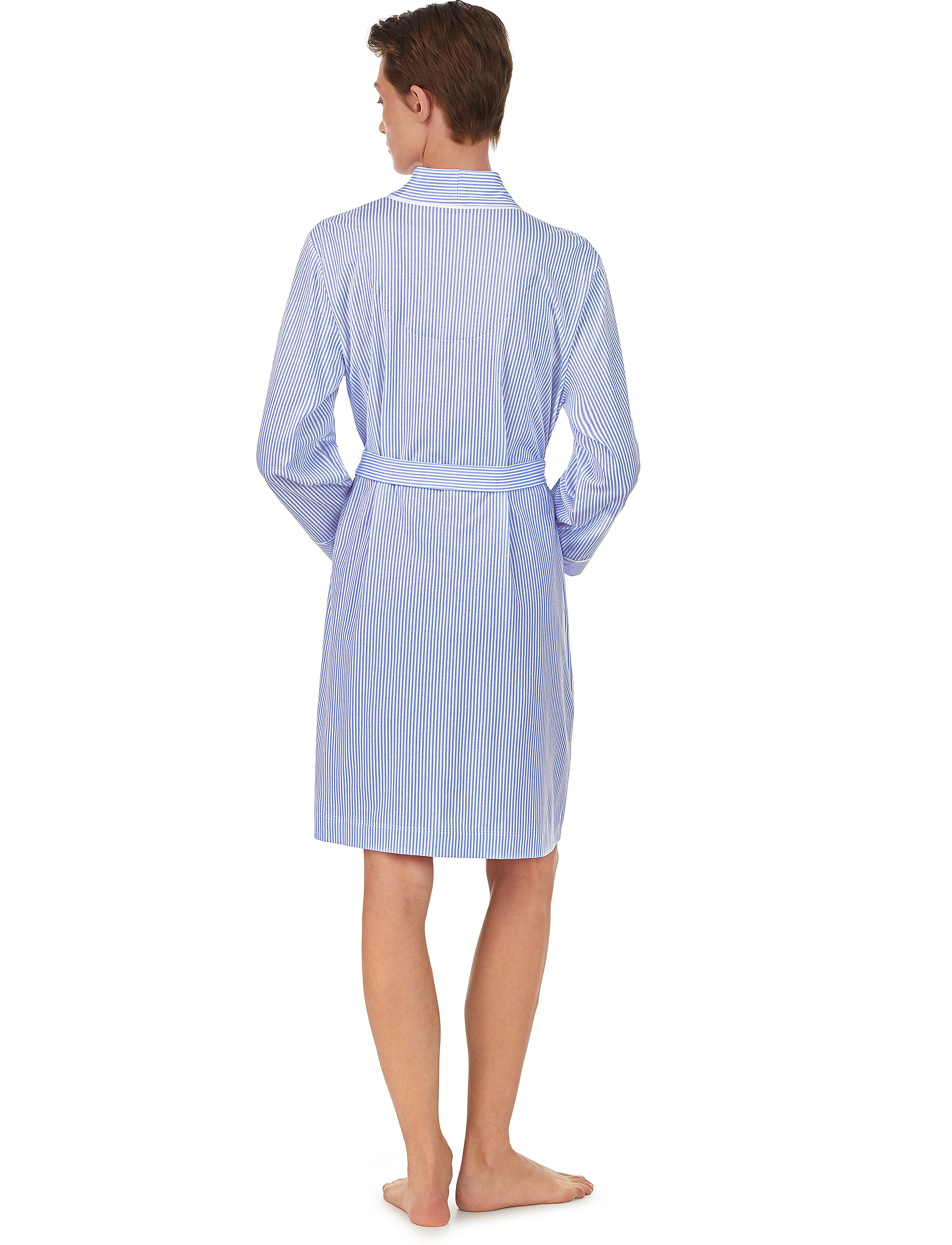 Lauren Ralph Lauren Homewear - LRL Kimono wrap robe - achat par prix - blue stripe - 3