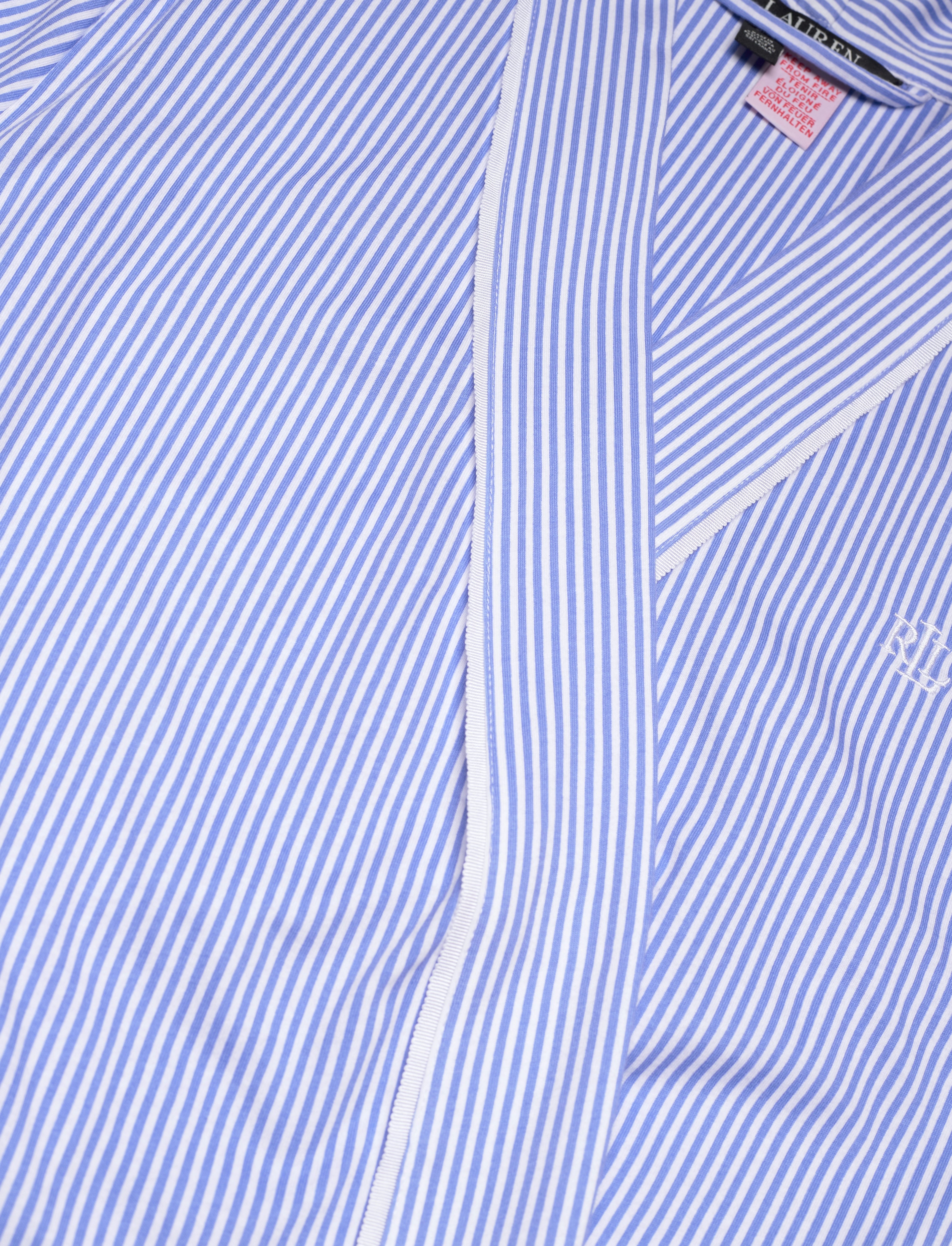 Lauren Ralph Lauren Homewear - LRL Kimono wrap robe - achat par prix - blue stripe - 4