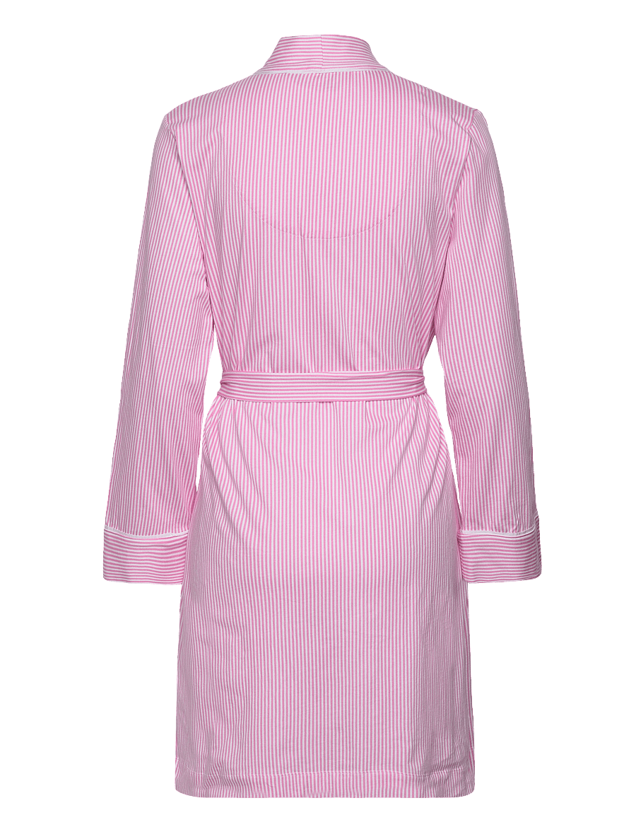 Lauren Ralph Lauren Homewear - LRL Kimono wrap robe - køb efter pris - pink stripe - 2