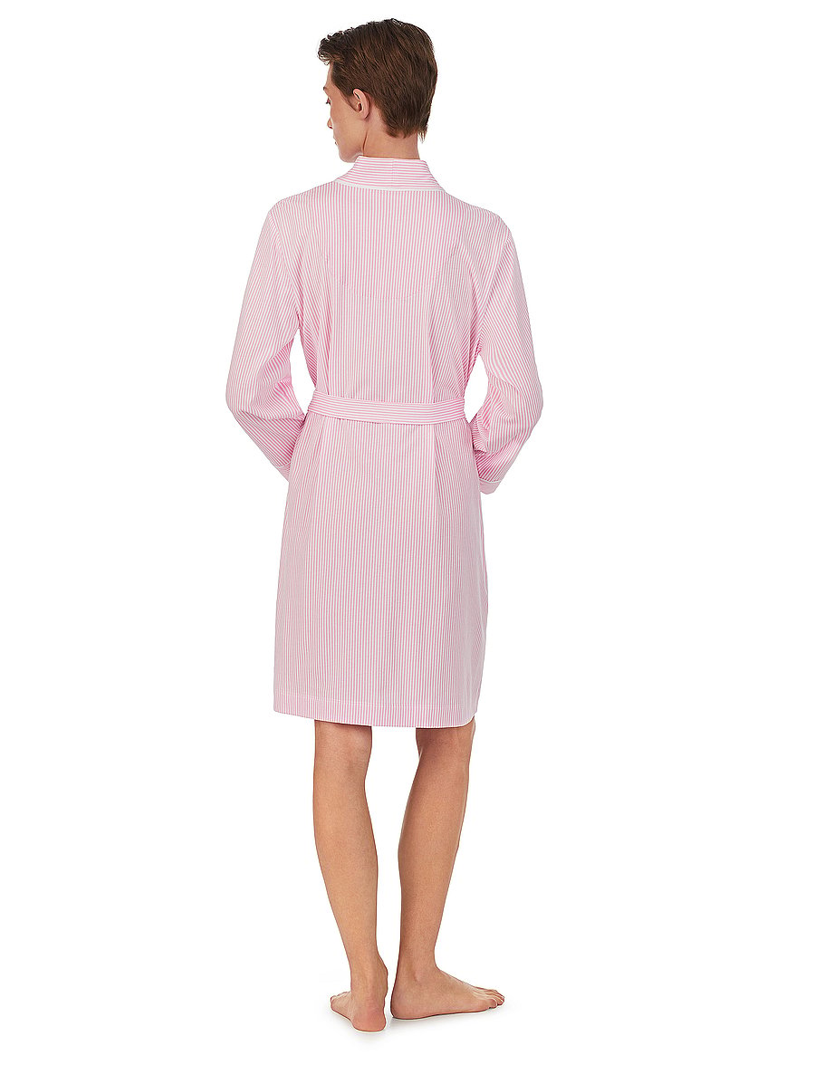 Lauren Ralph Lauren Homewear - LRL Kimono wrap robe - køb efter pris - pink stripe - 3