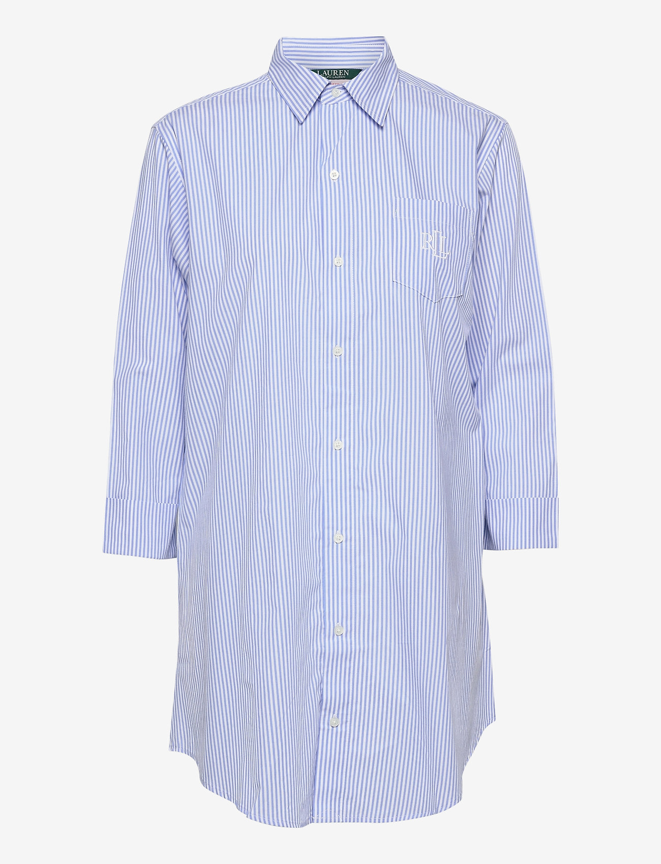 Lauren Ralph Lauren Homewear Lauren Ralph Lauren 3/4 sl sleepshi - Ralph Lauren - FRENCH BLUE/WHITE / blue