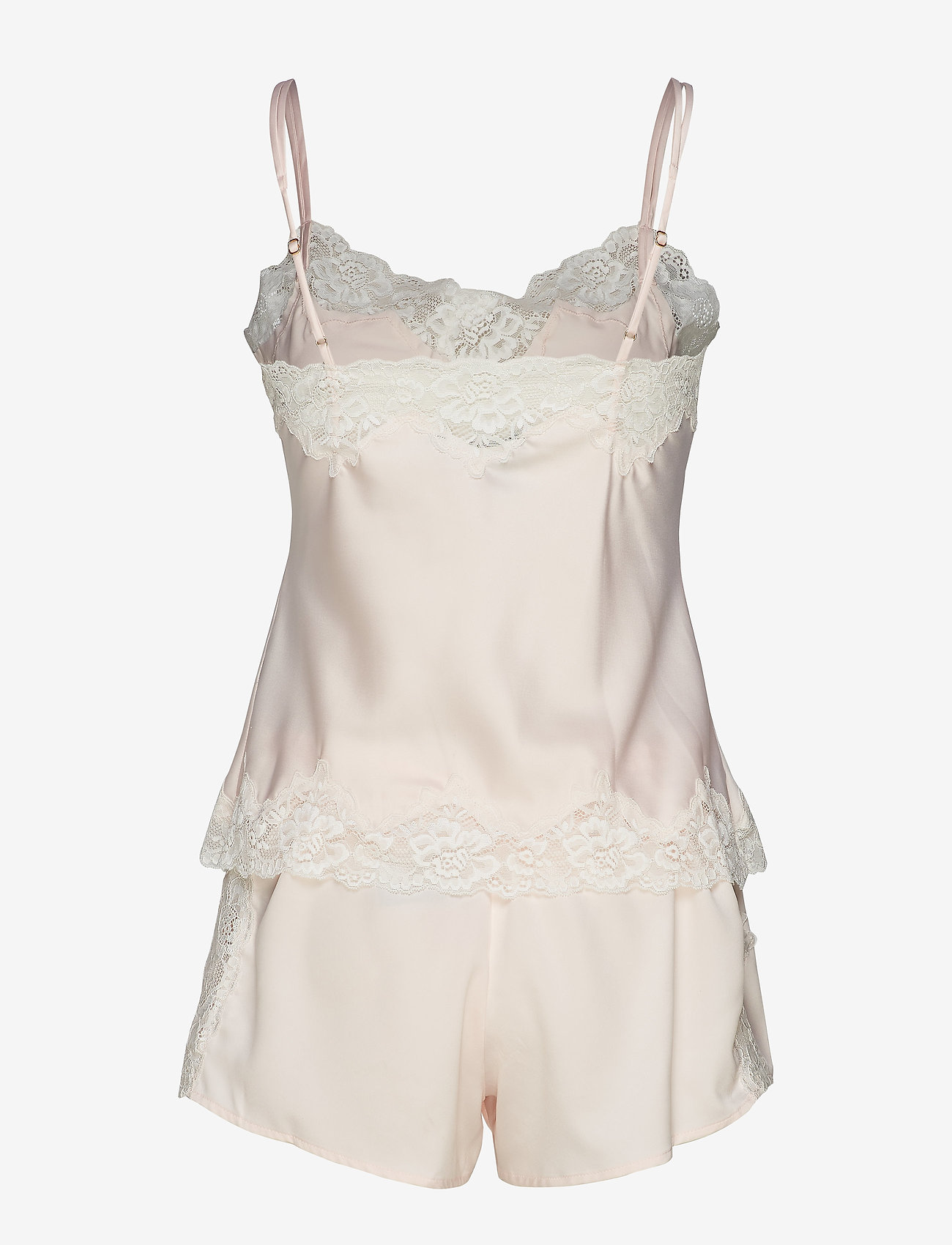 Lauren Ralph Lauren Homewear - LRL SIGNATURE LACE CAMI TOP SET - pink - 1