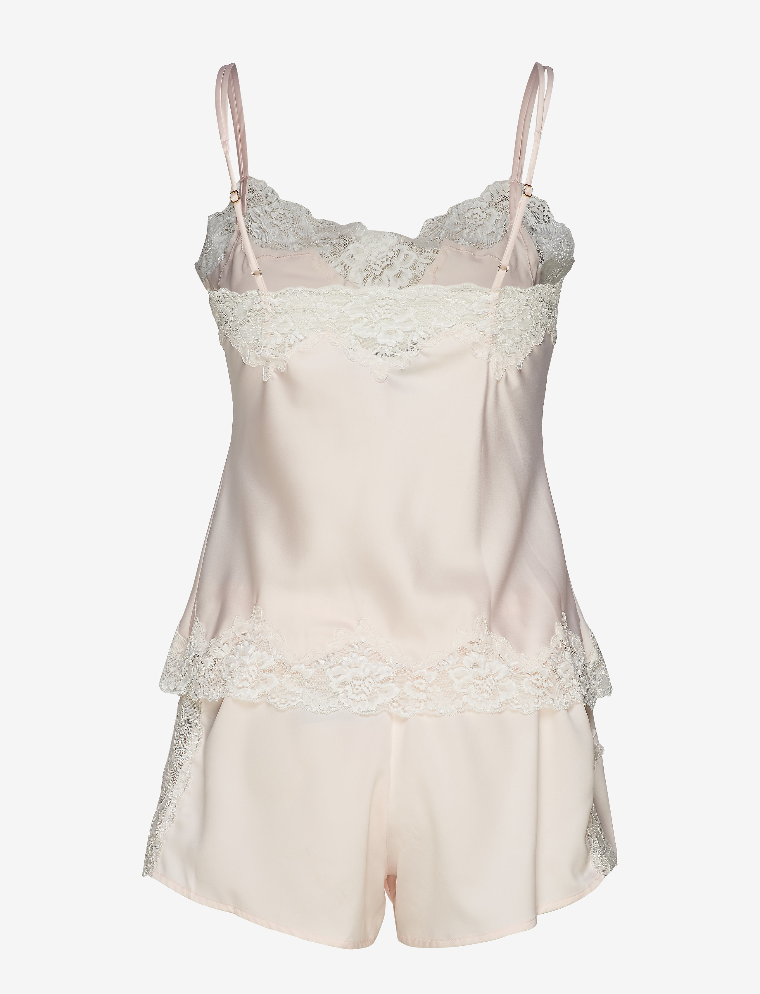 Lauren Ralph Lauren Homewear - LRL SIGNATURE LACE CAMI TOP SET - pink - 1