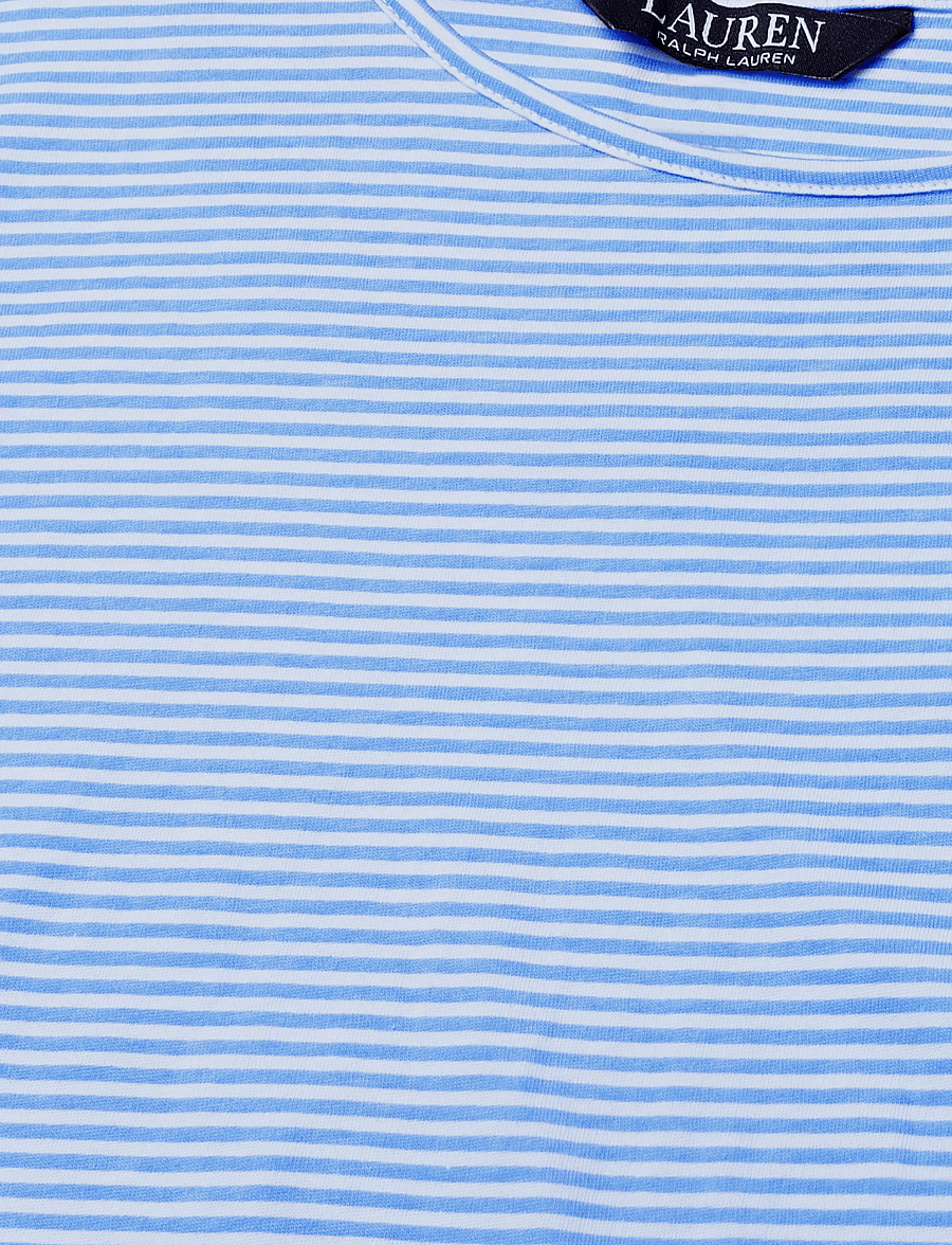 Lauren Ralph Lauren Homewear - LRL S/s crew nk sleeptee - t-shirtkjoler - blue stripe - 2