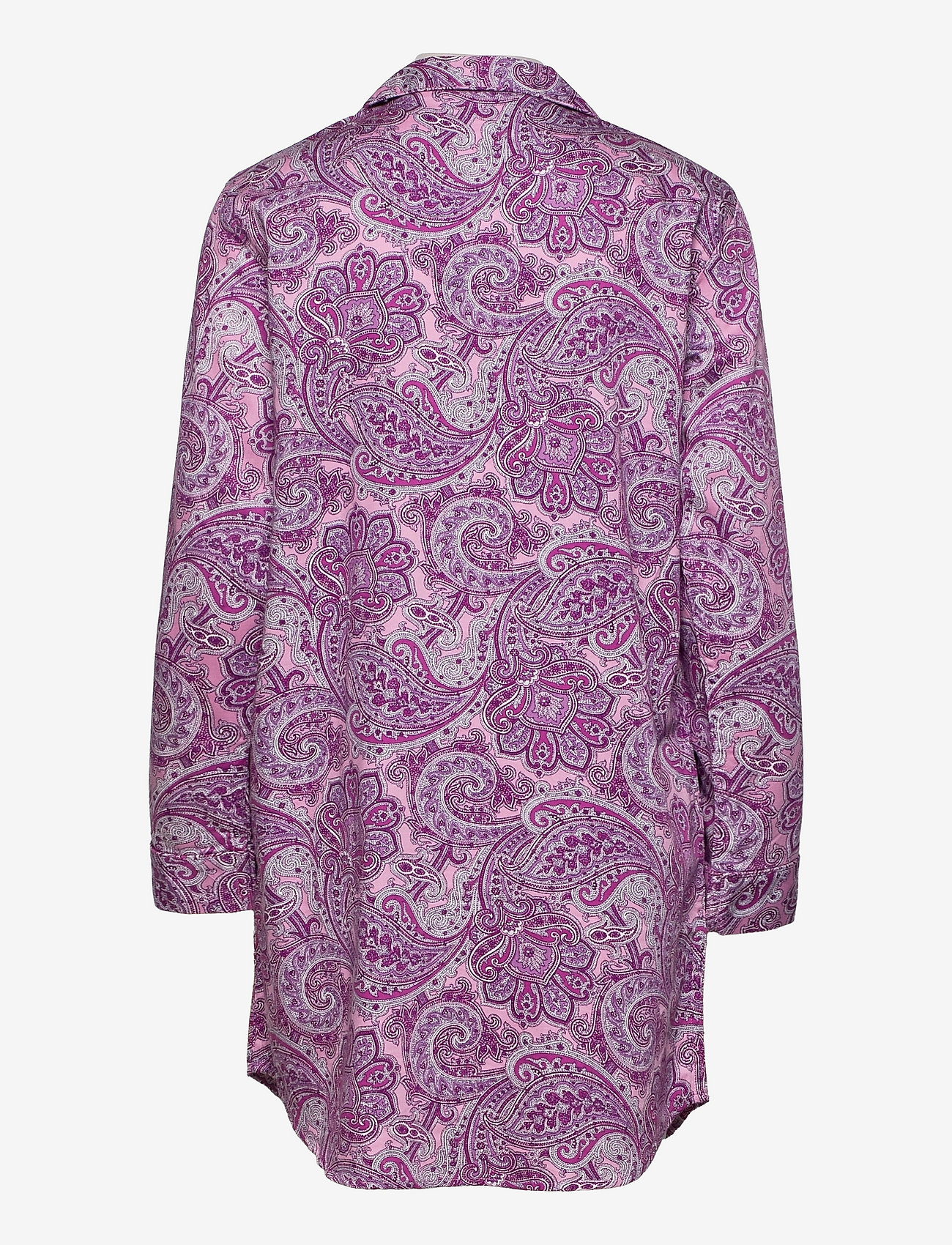 Lauren Ralph Lauren Homewear - LRL   L/S  SLEEPSHIRT PURPLE PT - dames - purple pt - 1