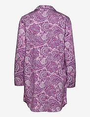 Lauren Ralph Lauren Homewear - LRL   L/S  SLEEPSHIRT PURPLE PT - Överdelar - purple pt - 1