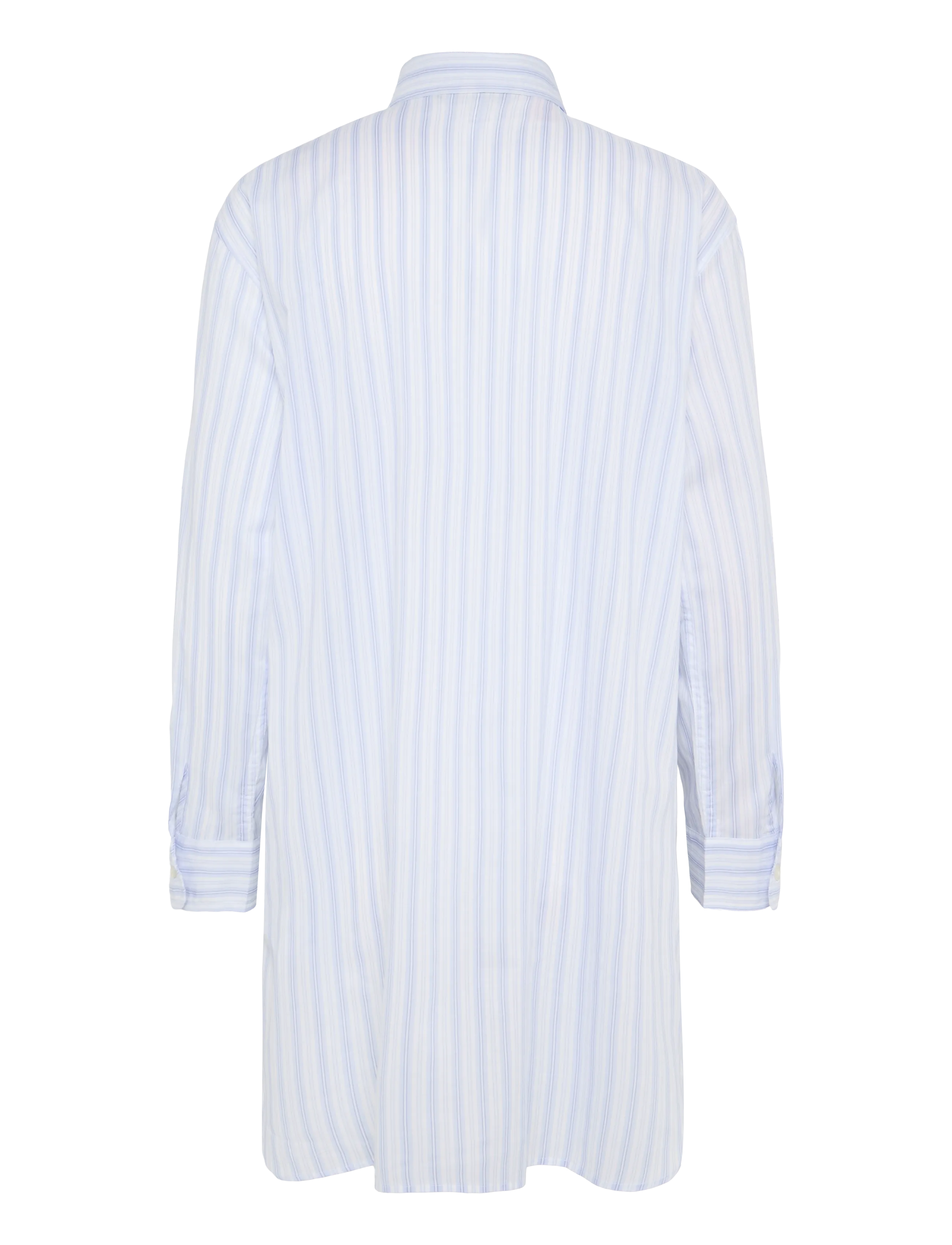 Lauren Ralph Lauren Homewear - LRL L/s roll tab his sleepshirt - chemises de nuit - blue stripe - 2