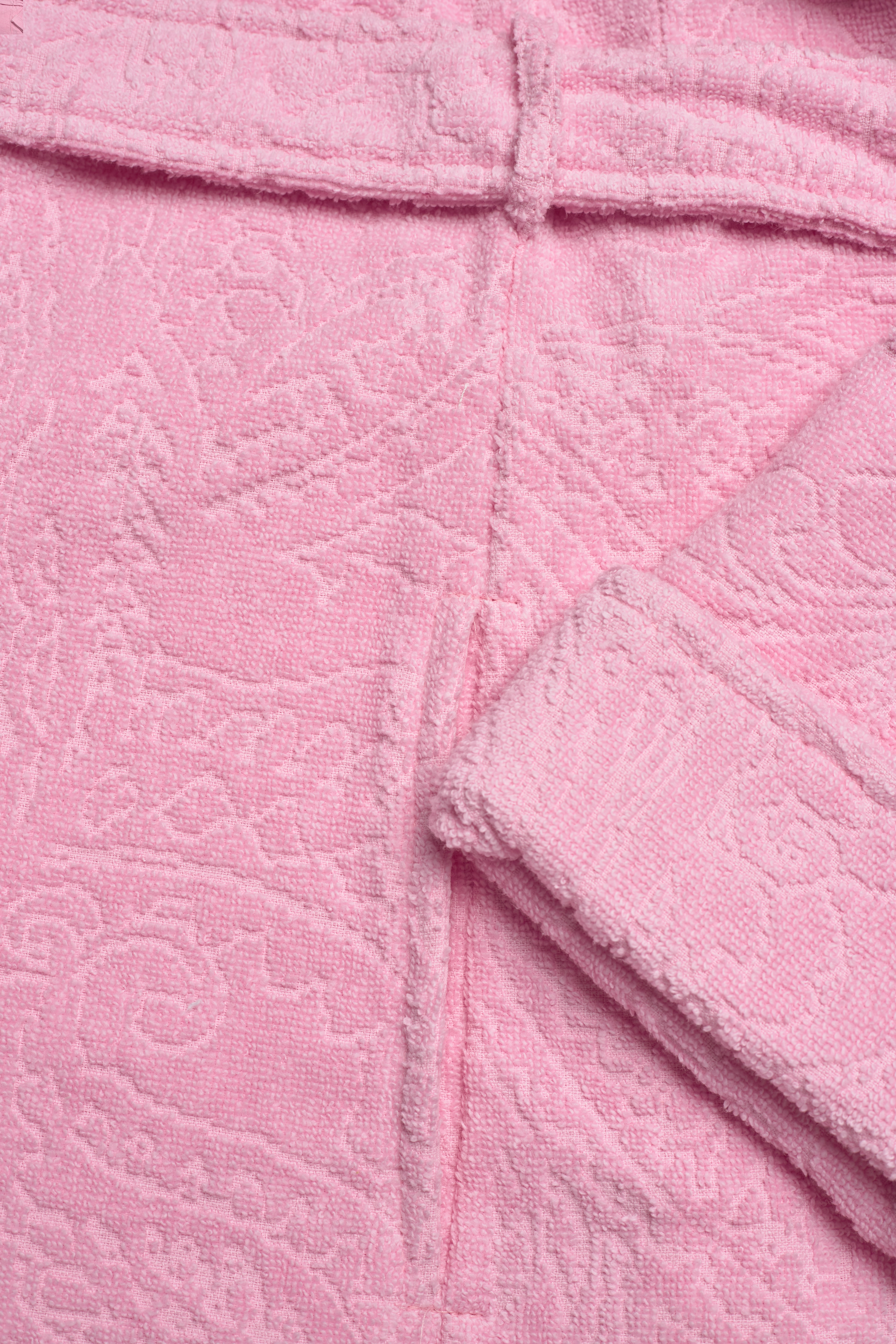 Lauren Ralph Lauren Homewear - LRL SHAWL COLLAR CLIPPED TERRY ROBE - pink - 5