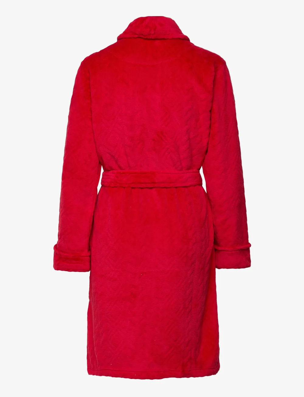 Lauren Ralph Lauren Homewear - LRL L/s shawl collar short robe - Öö- ja puhkerõivad - red - 2