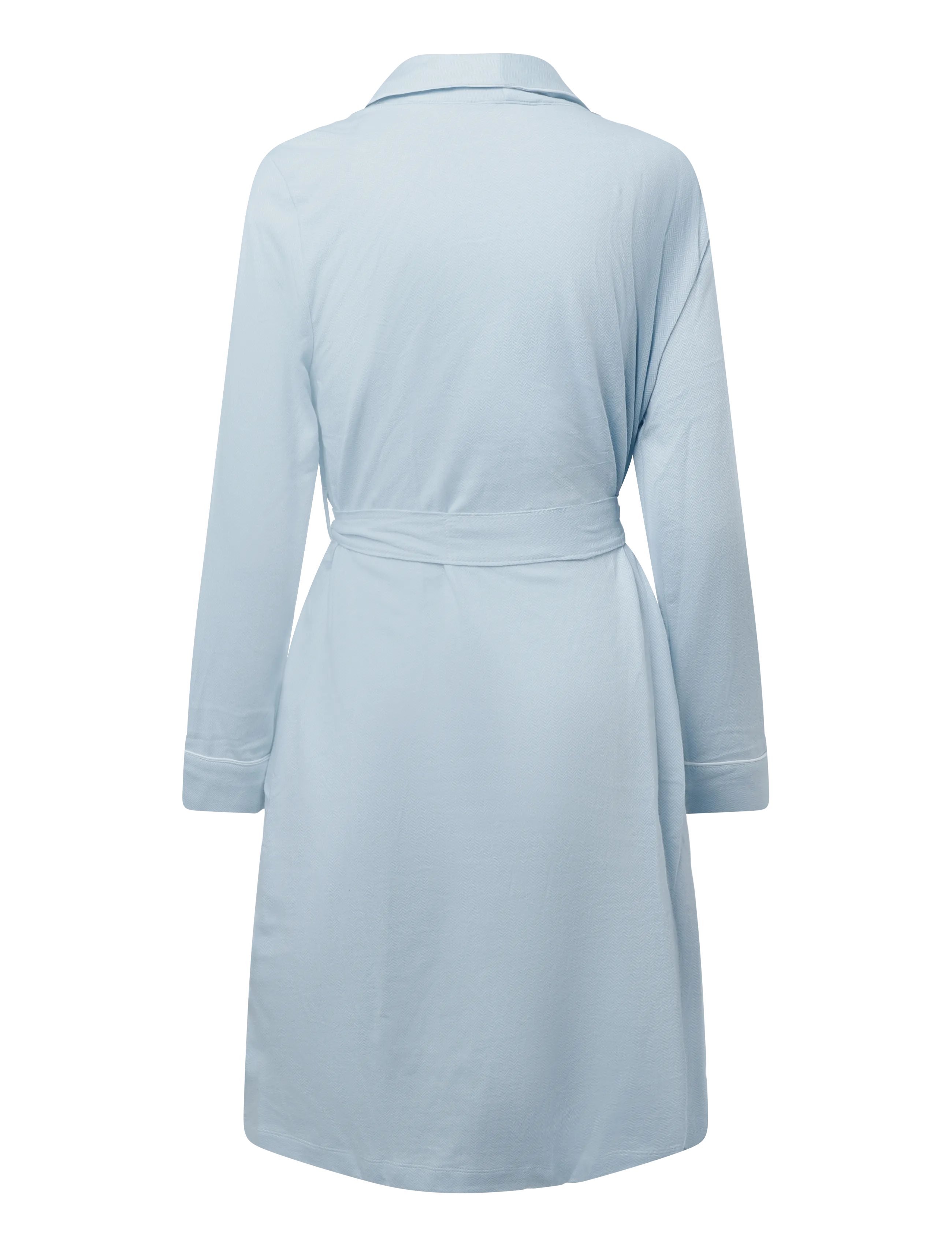 Lauren Ralph Lauren Homewear - LRL L/s short shawl collar robe - bademäntel - blue - 1