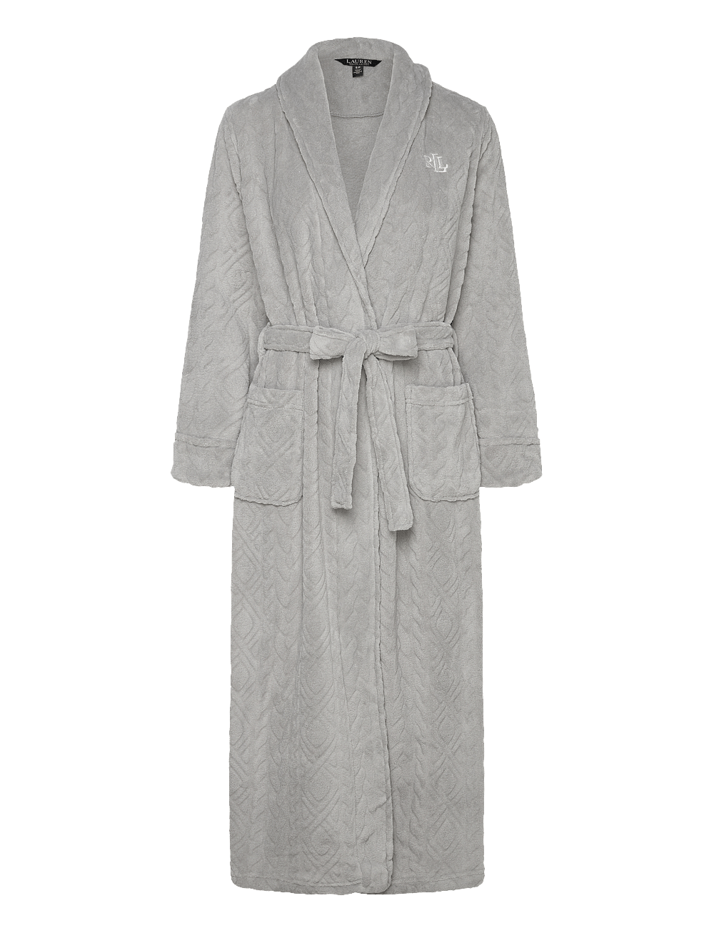 ralph lauren dressing gown grey Lauren Ralph Lauren Plus Size Shawl-Collar Robe