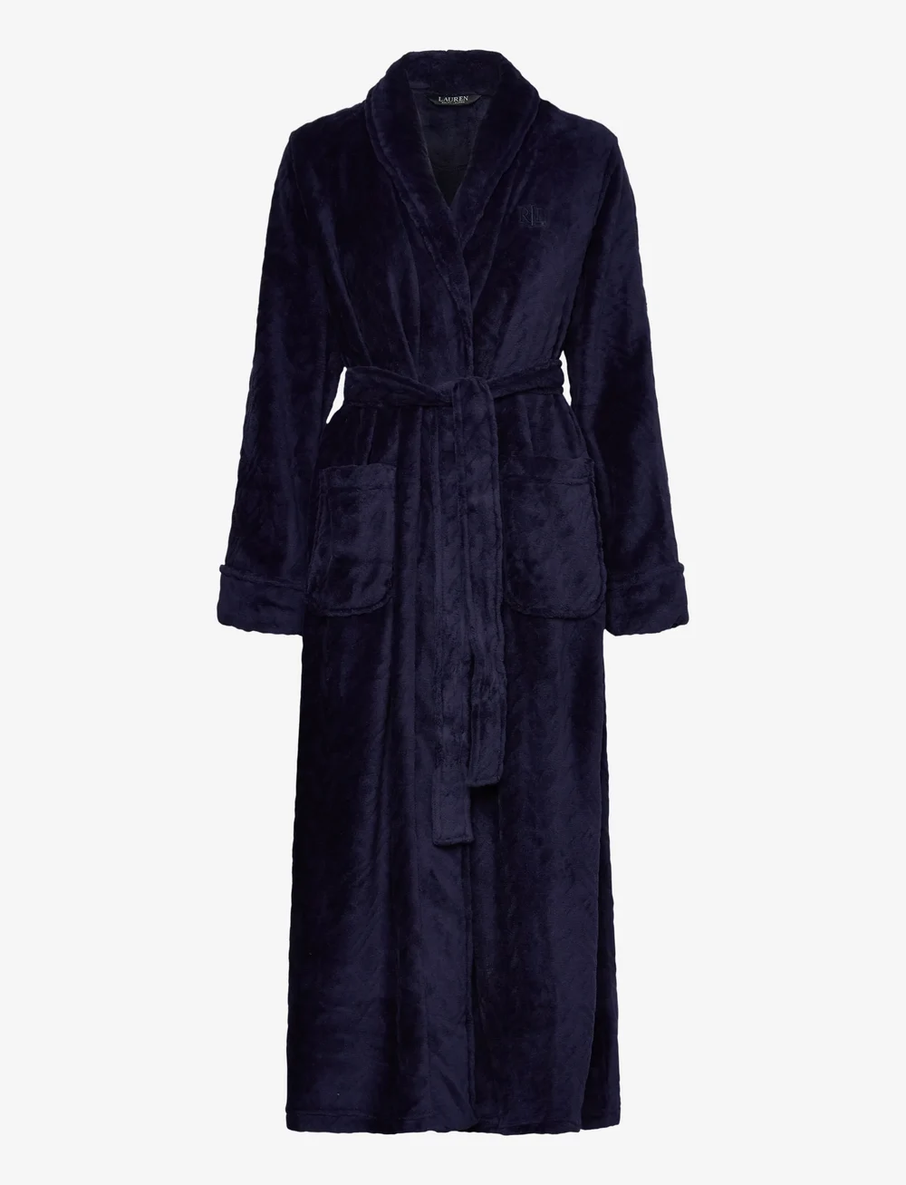 Lauren Ralph Lauren Homewear - LRL L/s shawl collar long robe - Öö- ja puhkerõivad - navy - 1