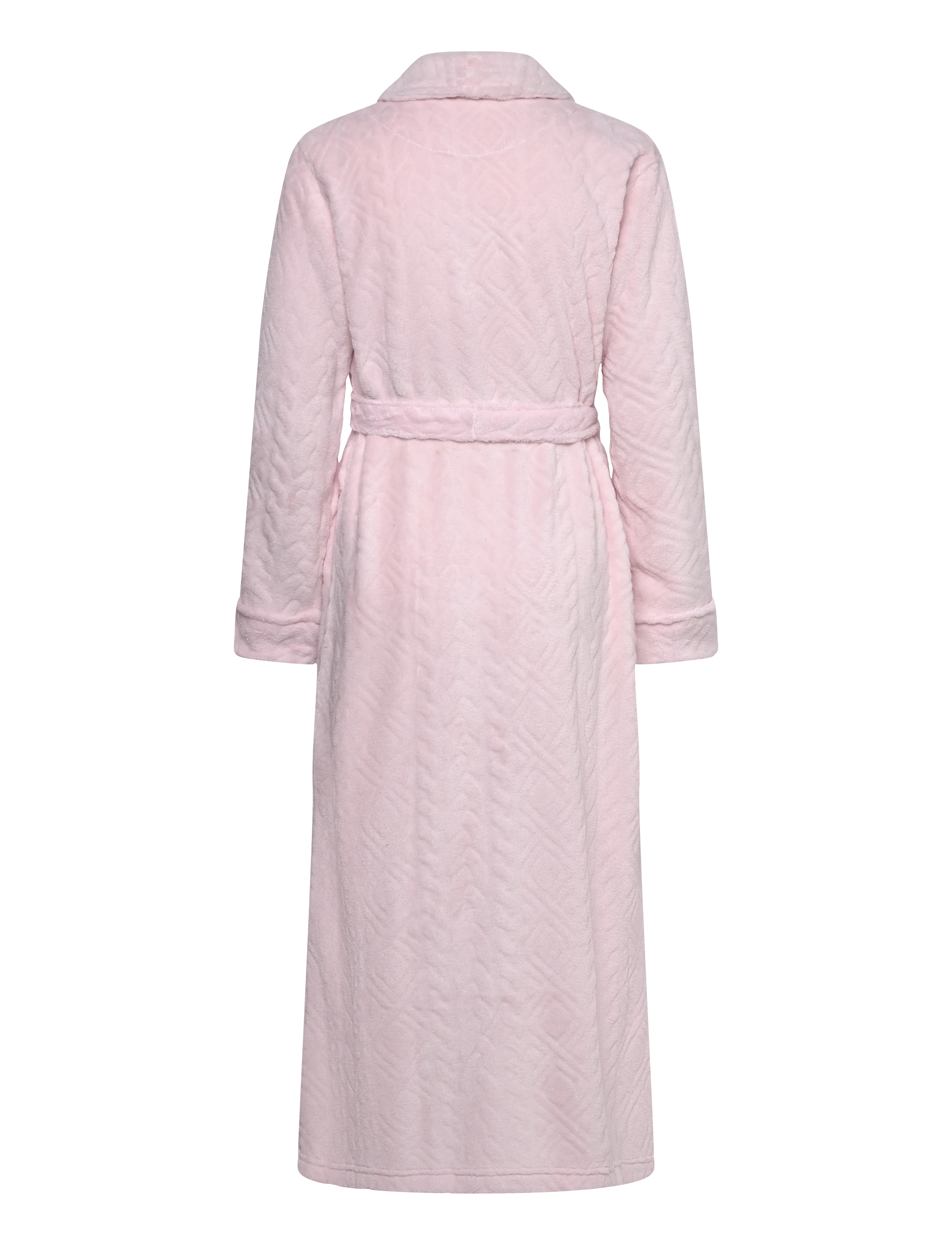 Lauren Ralph Lauren Homewear - LRL L/s shawl collar long robe - pink - 2