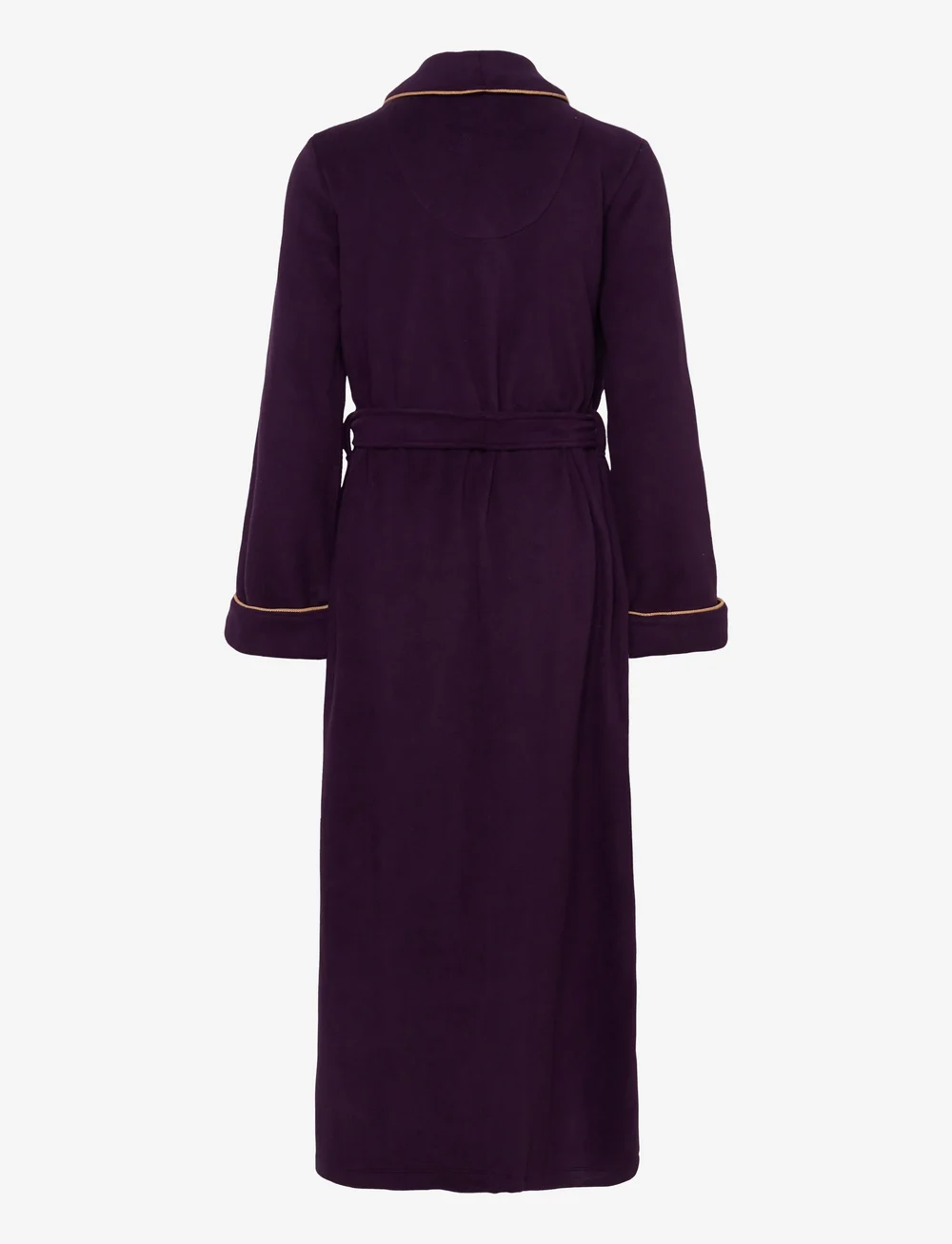 Lauren Ralph Lauren Homewear - LRL L/s shawl collar long robe - köp efter pris - aubergin - 2