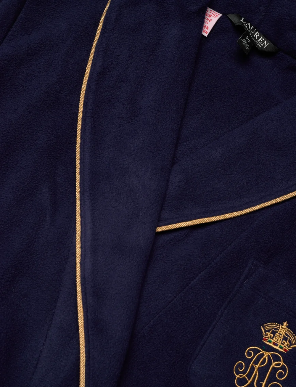Lauren Ralph Lauren Homewear - LRL L/s shawl collar long robe - sov- & loungeplagg - navy - 5