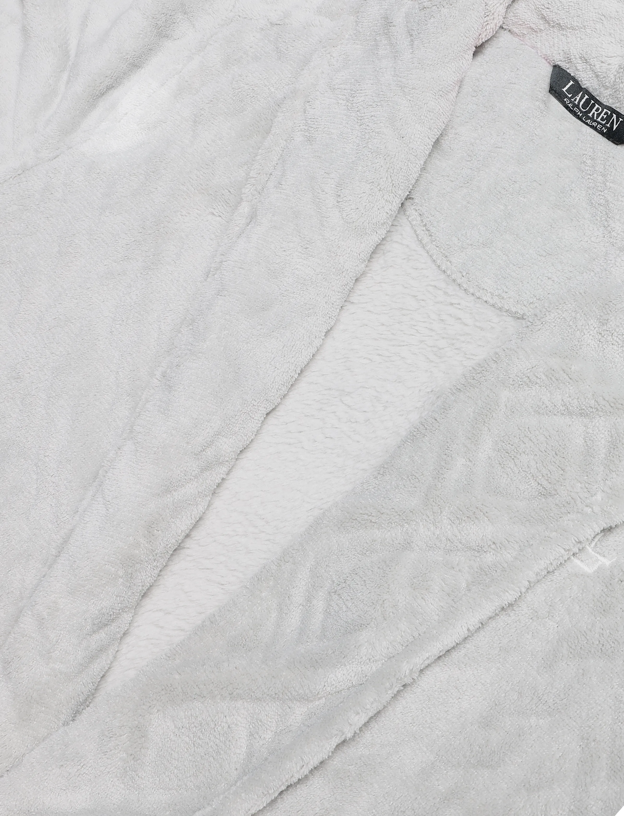 Lauren Ralph Lauren Homewear - LRL L/s shawl collar long robe - grey - 5