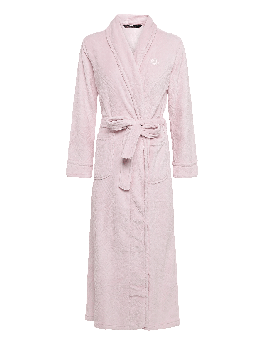 Lauren Ralph Lauren Homewear - LRL L/s shawl collar long robe - hommikumantlid - pink - 1