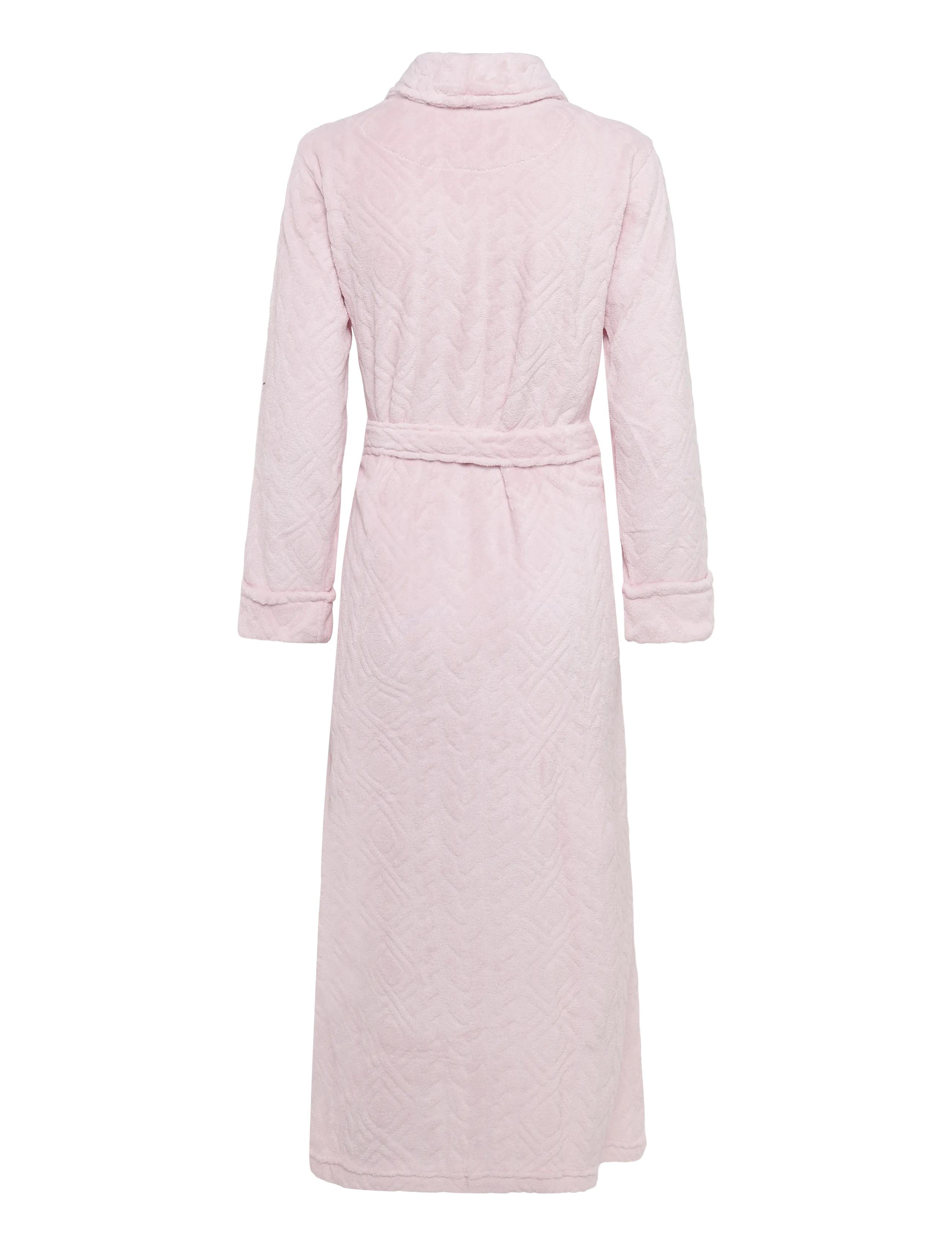 Lauren Ralph Lauren Homewear - LRL L/s shawl collar long robe - pink - 2