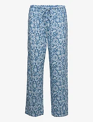 Lauren Ralph Lauren Homewear - LRL SH.SL.NOTCH COLLAR ANKLE PANT PJ SET - pysjamas - dark blue print - 2