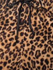 Lauren Ralph Lauren Homewear - LRL L/S KNIT TOP LONG FLEECE PANT PJ FOL - pysjamas - leopard - 7