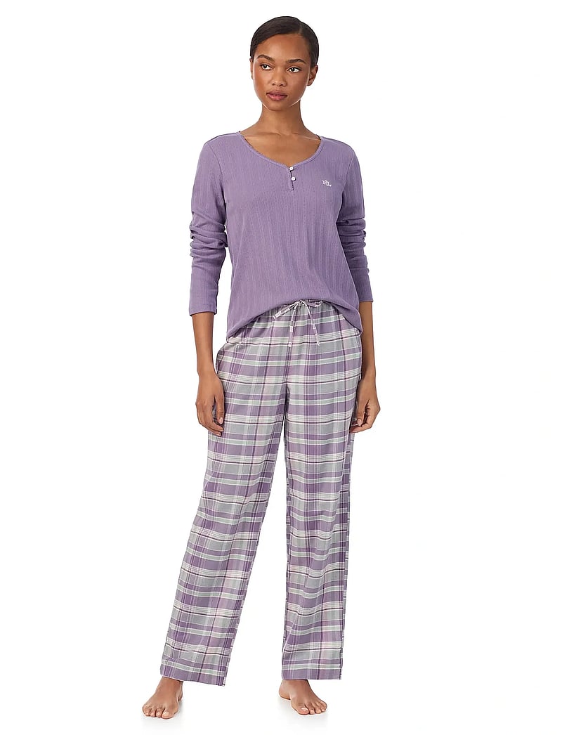 Pj Sets Ralph Lauren Pjs Womens Bailey Woven Pajama Set — Bare