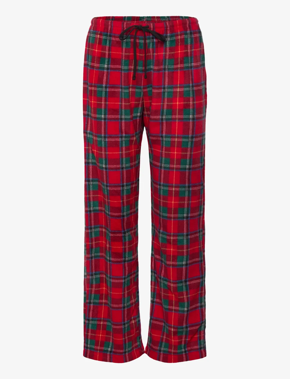 Lauren Ralph Lauren Homewear - LRL L/s crew neck knit top long pan - nachtwäsche & loungewear - red plaid - 3