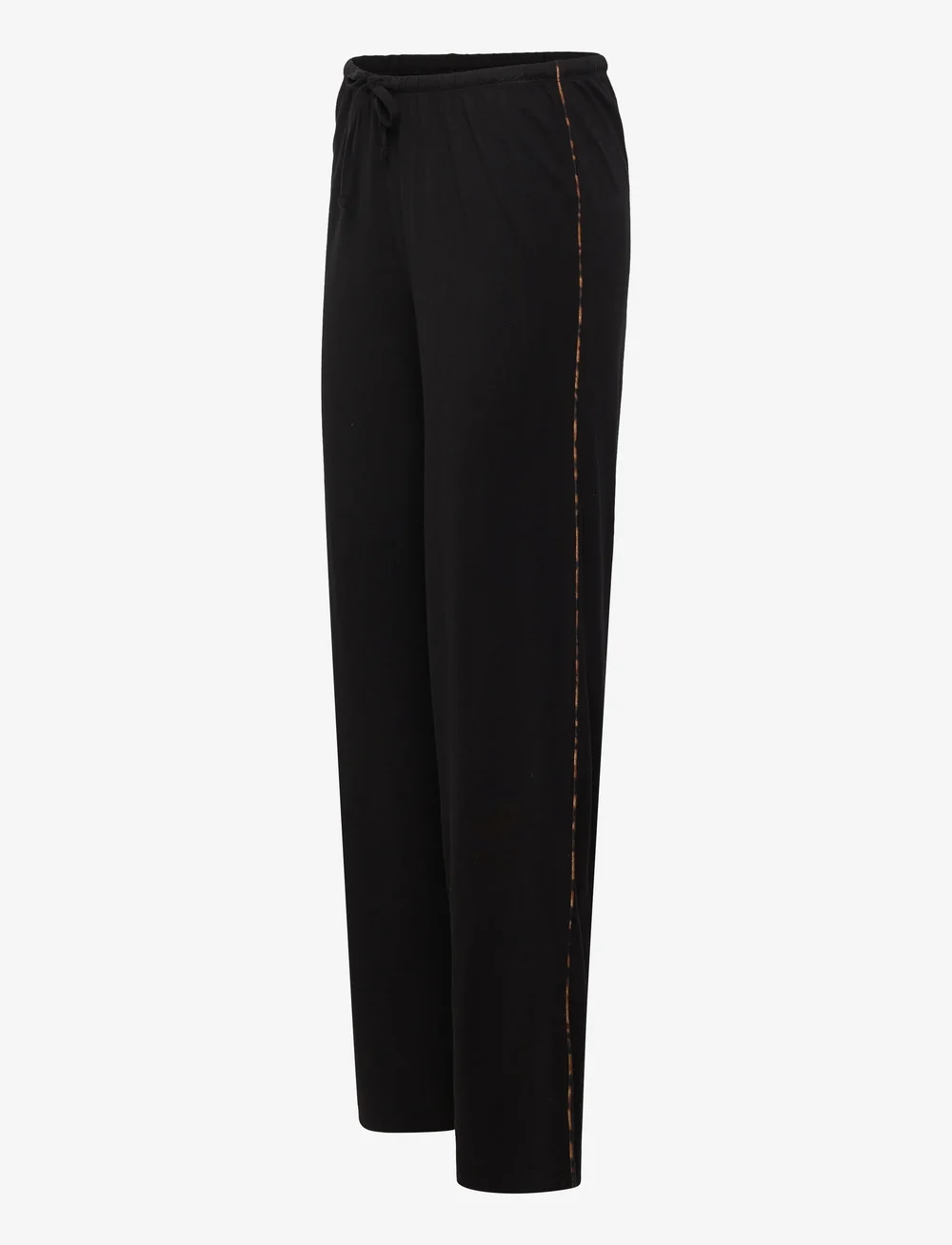 Lauren Ralph Lauren Homewear - LRL L/s notch collar long pant pj s - yö- & oloasut - black - 4