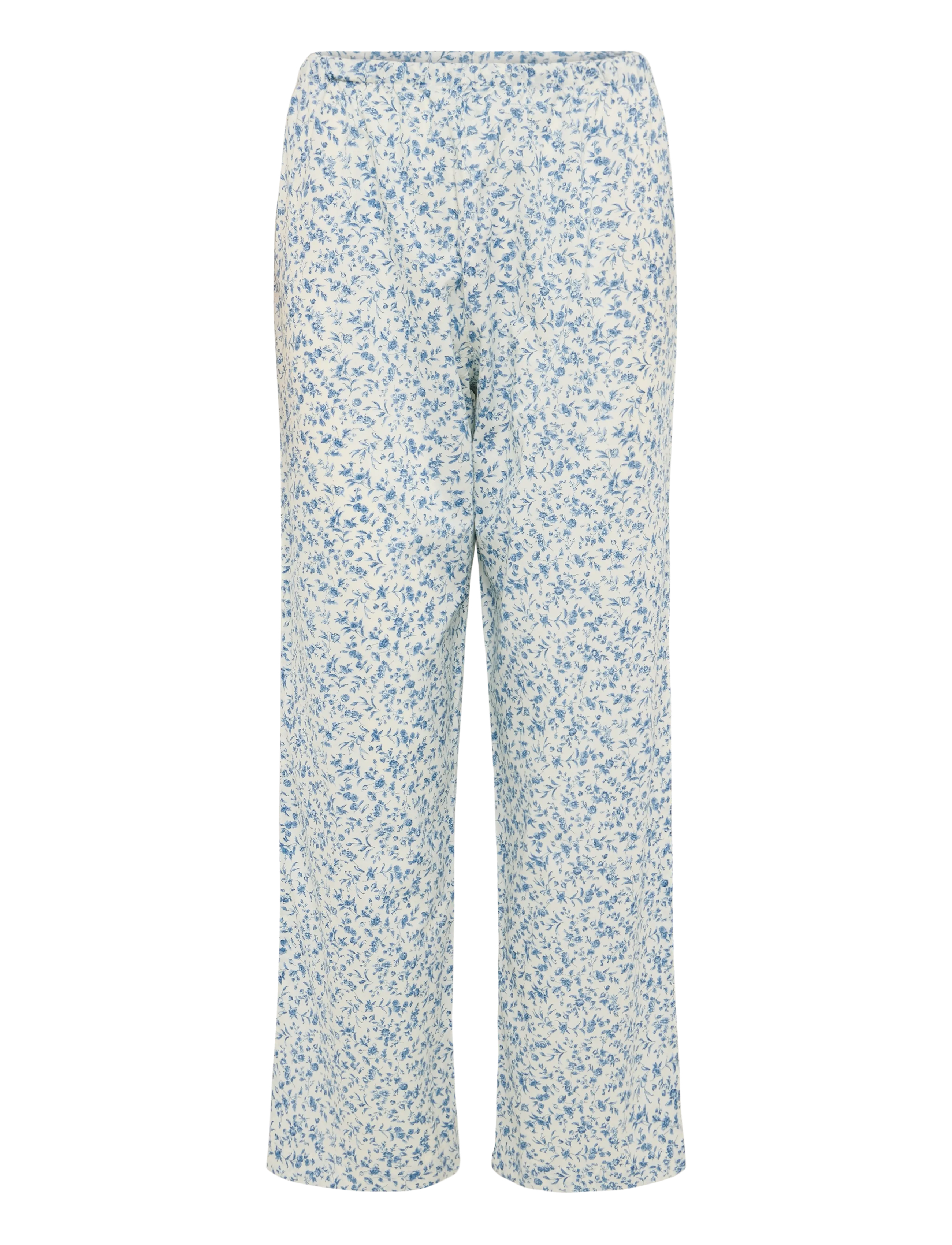 Lauren Ralph Lauren Homewear - LRL Sl.less tunnel nk ankle pant pj - pižamos - ivory blue - 5