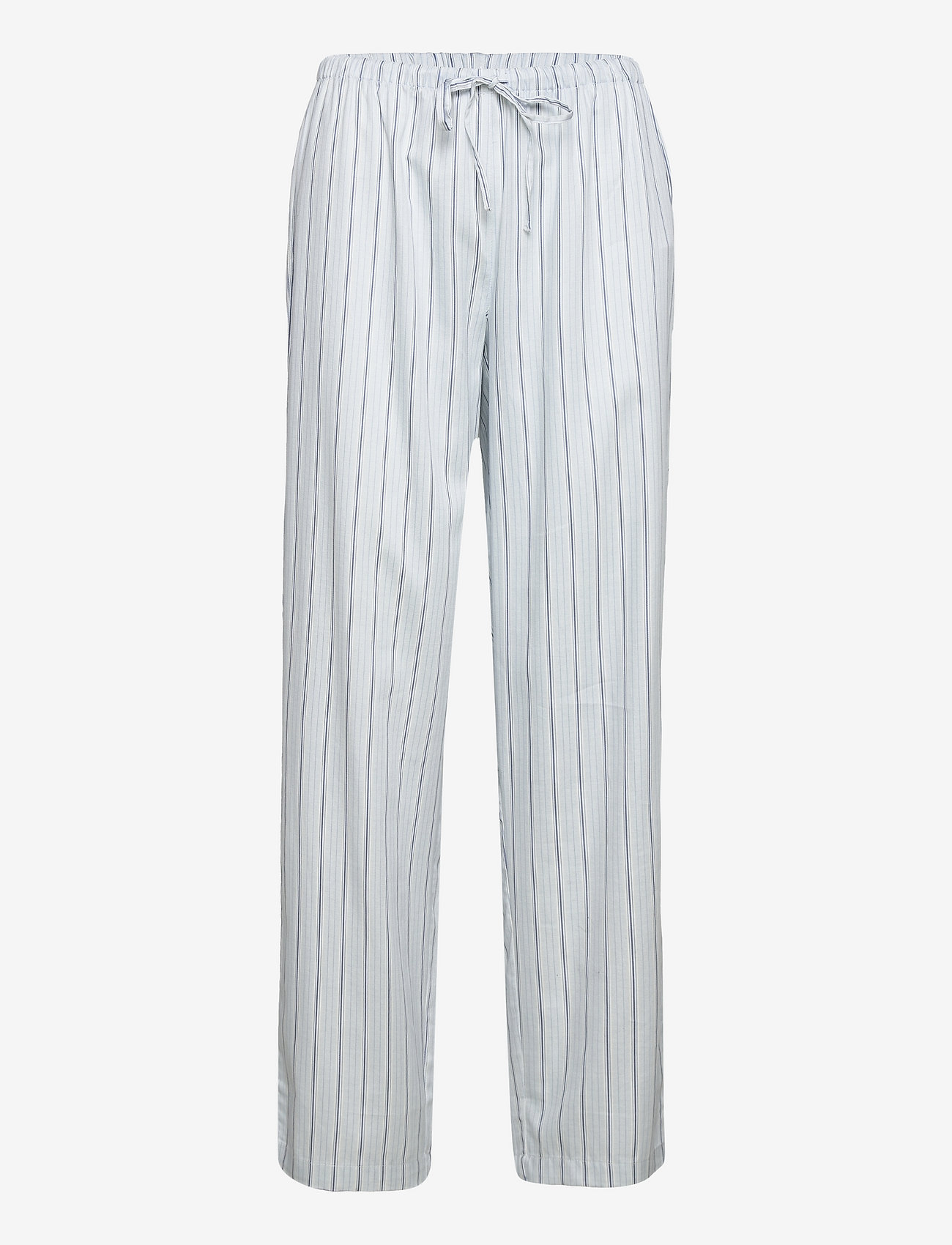 Lauren Ralph Lauren Homewear - LRL NOTCH COLLAR LONG PANT PJ SET 3/4 - blue stripe - 2