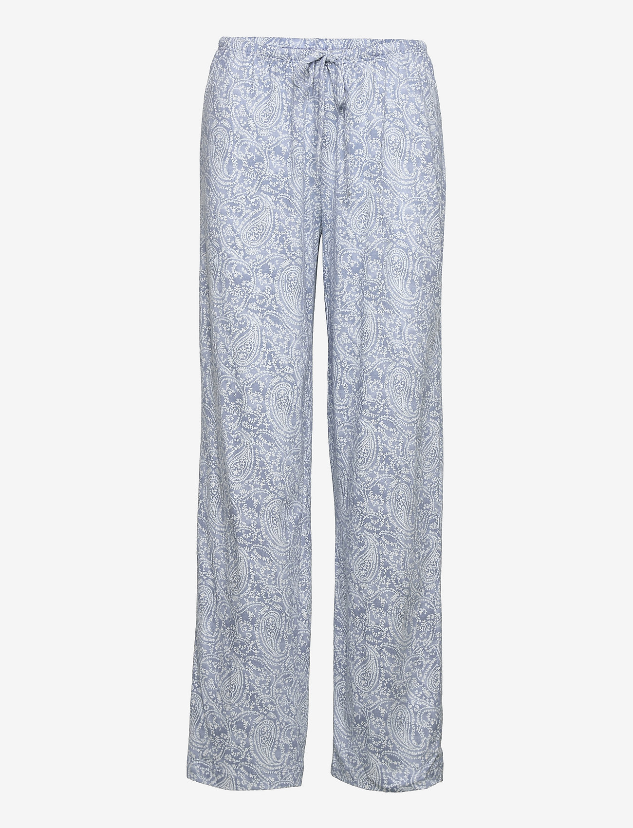 Lauren Ralph Lauren Homewear - LRL HIS SHIRT LONG PANT PJ SET PINK STRIPE - blue paisley - 2