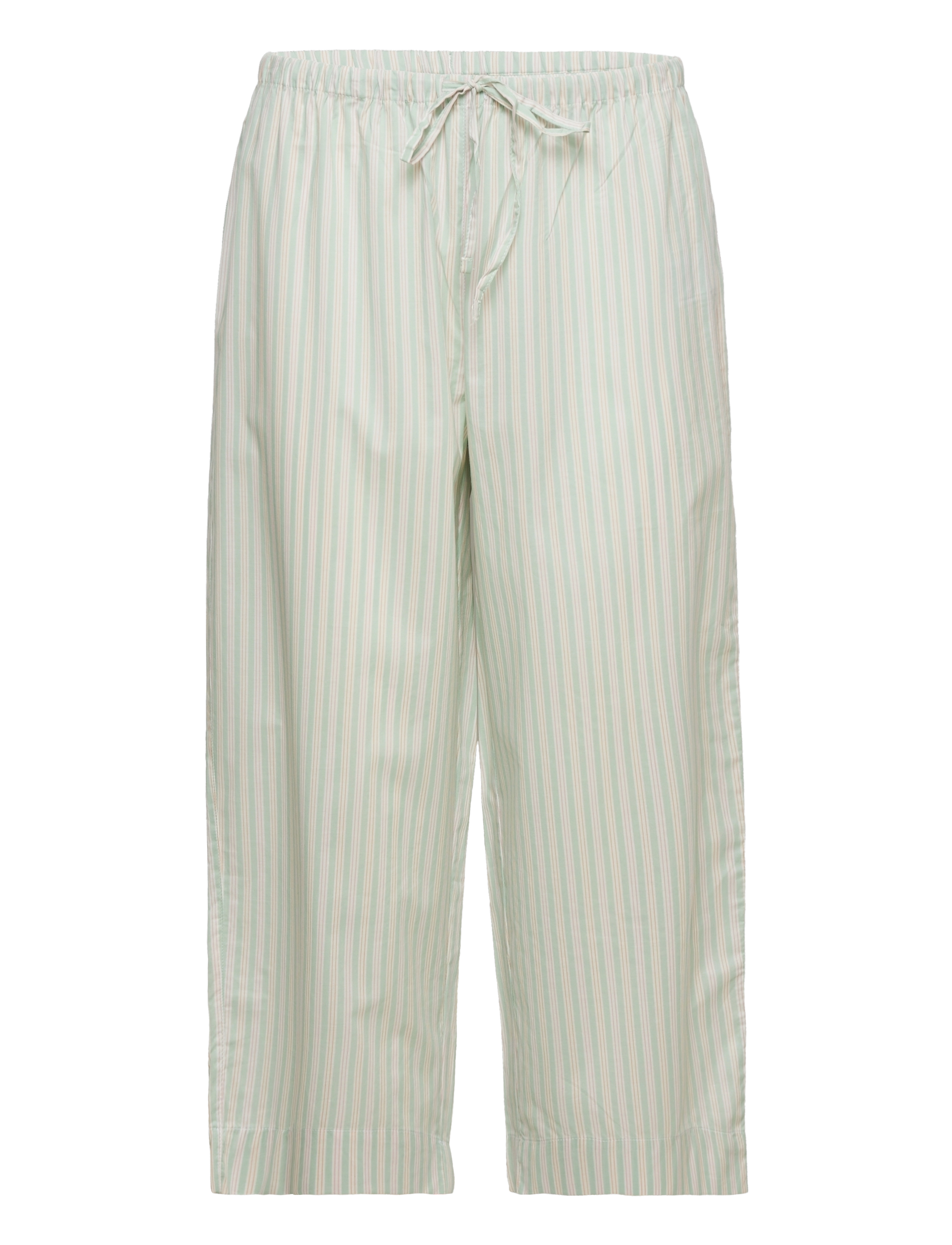 Lauren Ralph Lauren Homewear - LRL 3/4 SL NOTCH COLLAR CAPRI PANT PJ - mint stripe - 2