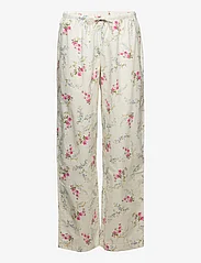 Lauren Ralph Lauren Homewear - LRL NOTCH COLLAR LONG PANT PJ SET - ivory floral - 3