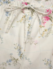 Lauren Ralph Lauren Homewear - LRL NOTCH COLLAR LONG PANT PJ SET - ivory floral - 6