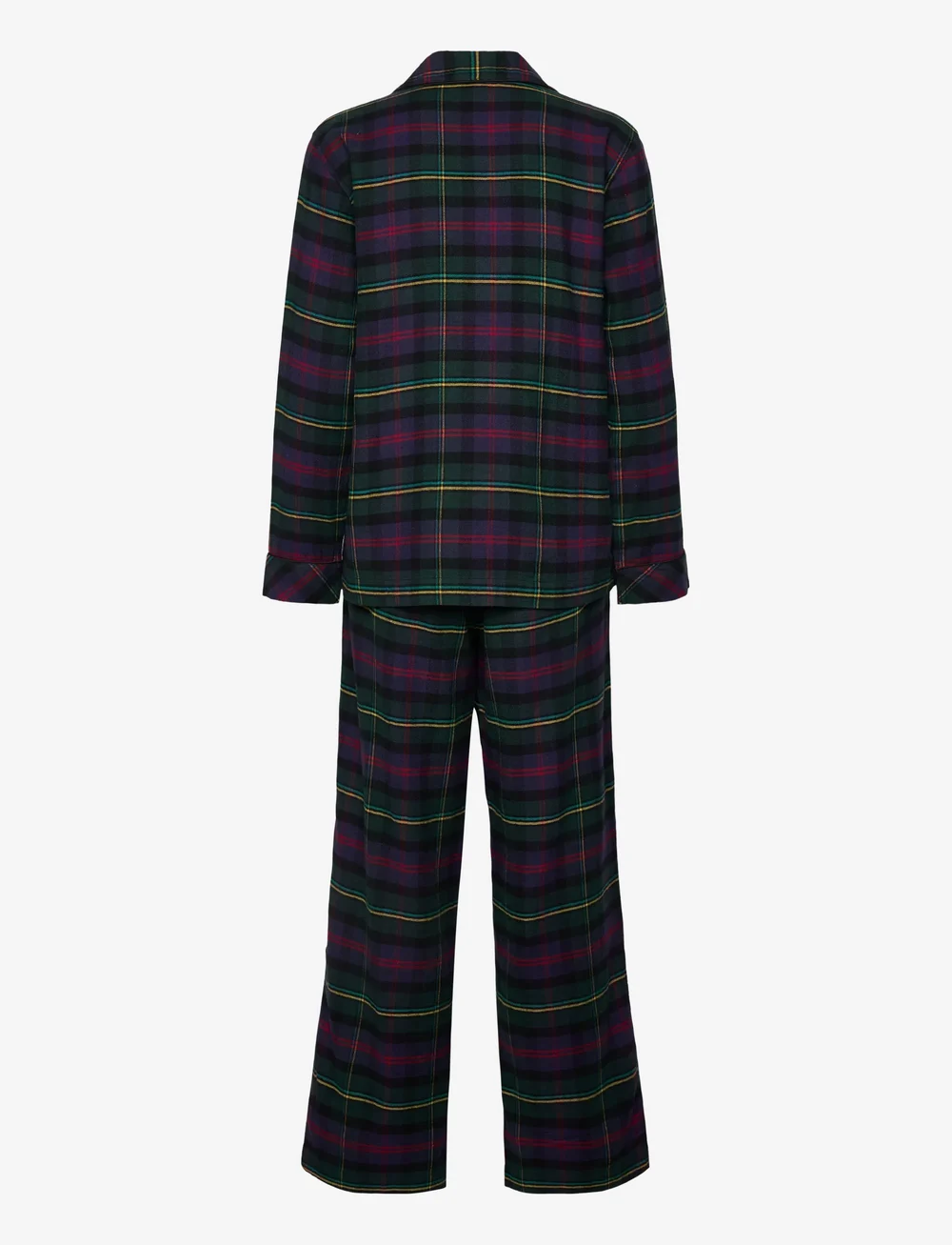 Lauren Ralph Lauren Homewear - LRL L/s Notch collar long pant pj s - sov- & loungeplagg - multi plaid - 2