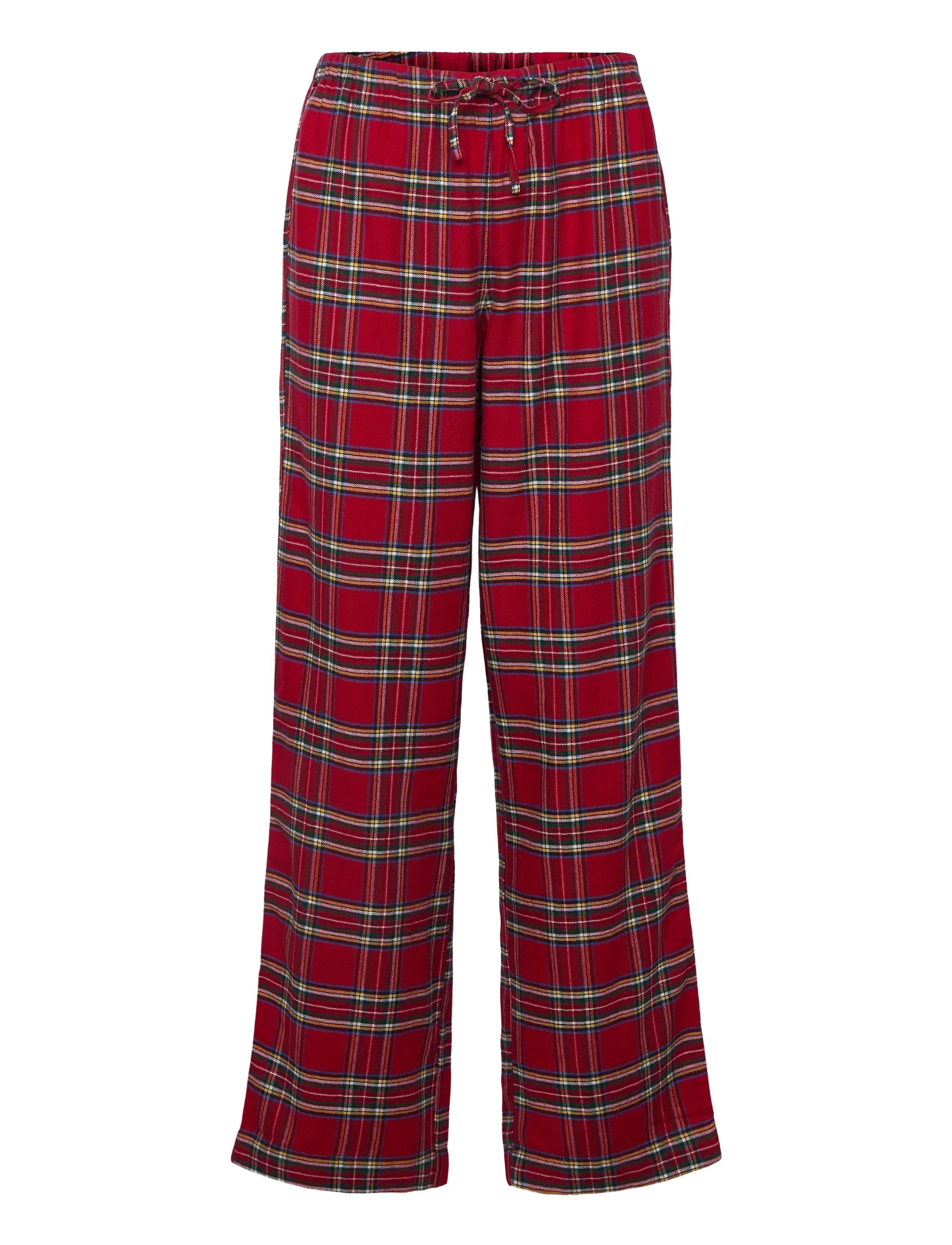 Lauren Ralph Lauren Homewear - LRL L/s Notch collar long pant pj s - pyjamas - red plaid - 3