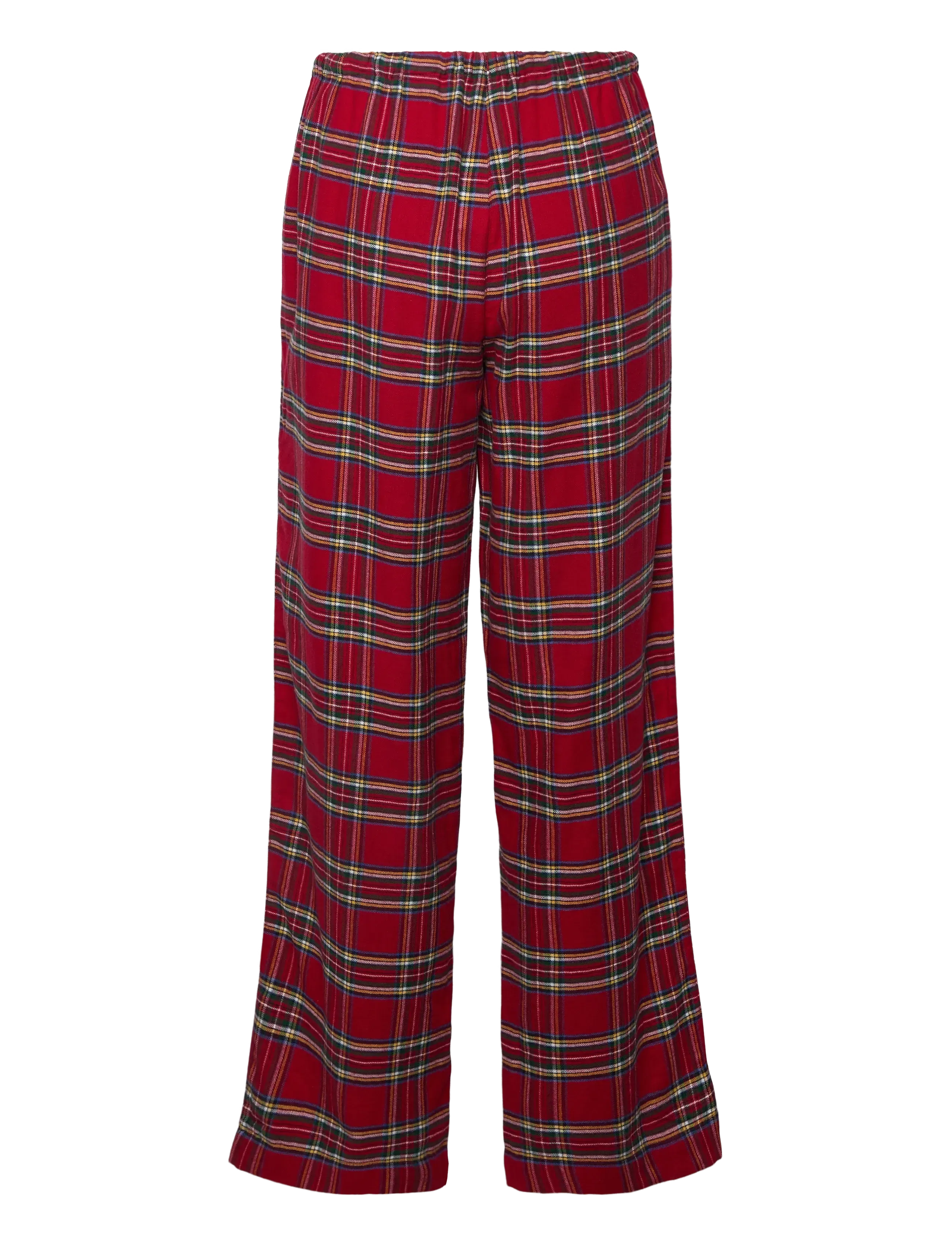Lauren Ralph Lauren Homewear - LRL L/s Notch collar long pant pj s - pyjamas - red plaid - 4