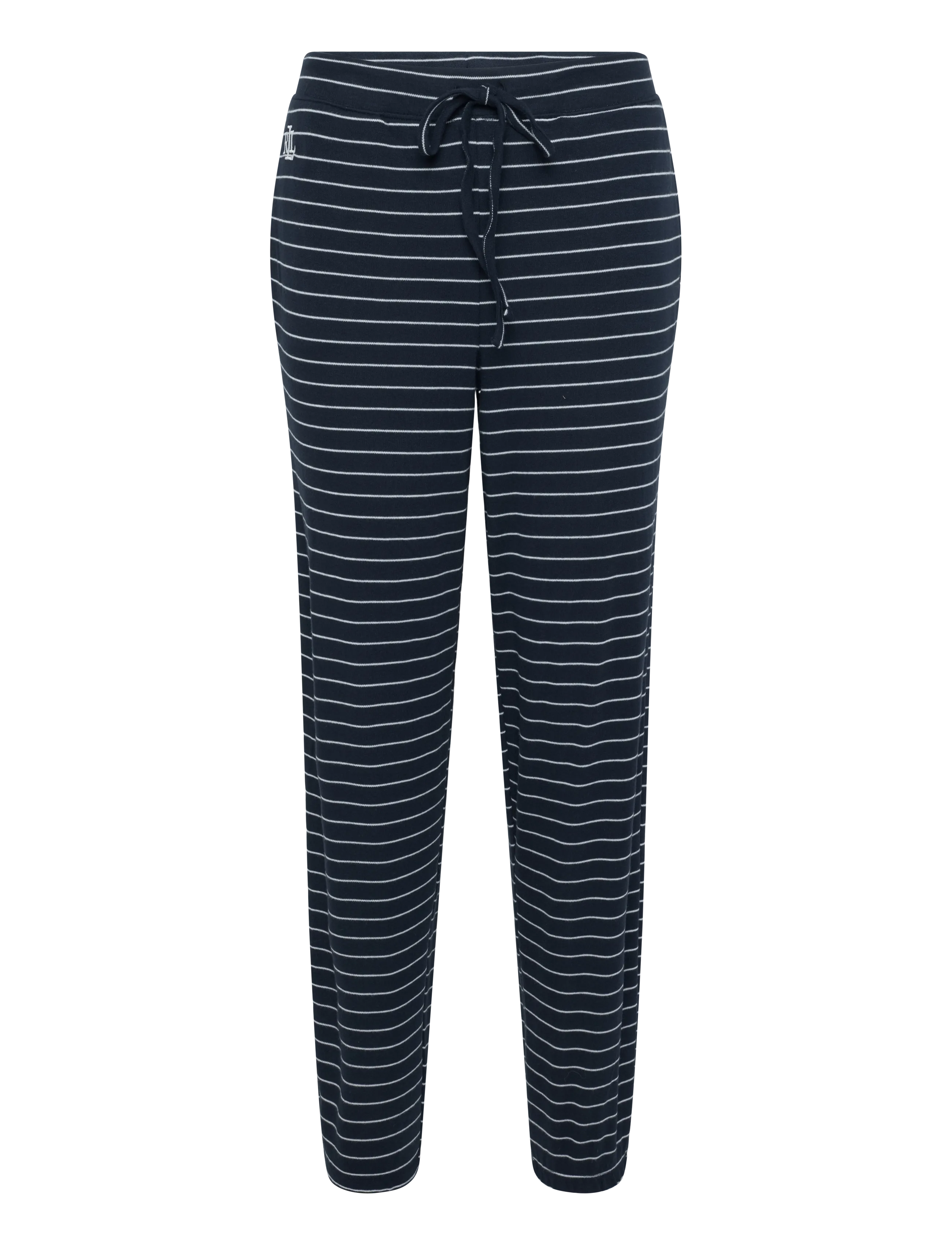 Lauren Ralph Lauren Homewear - LRL L/s crew nk jogger pj set - pullover - navy stripe - 2