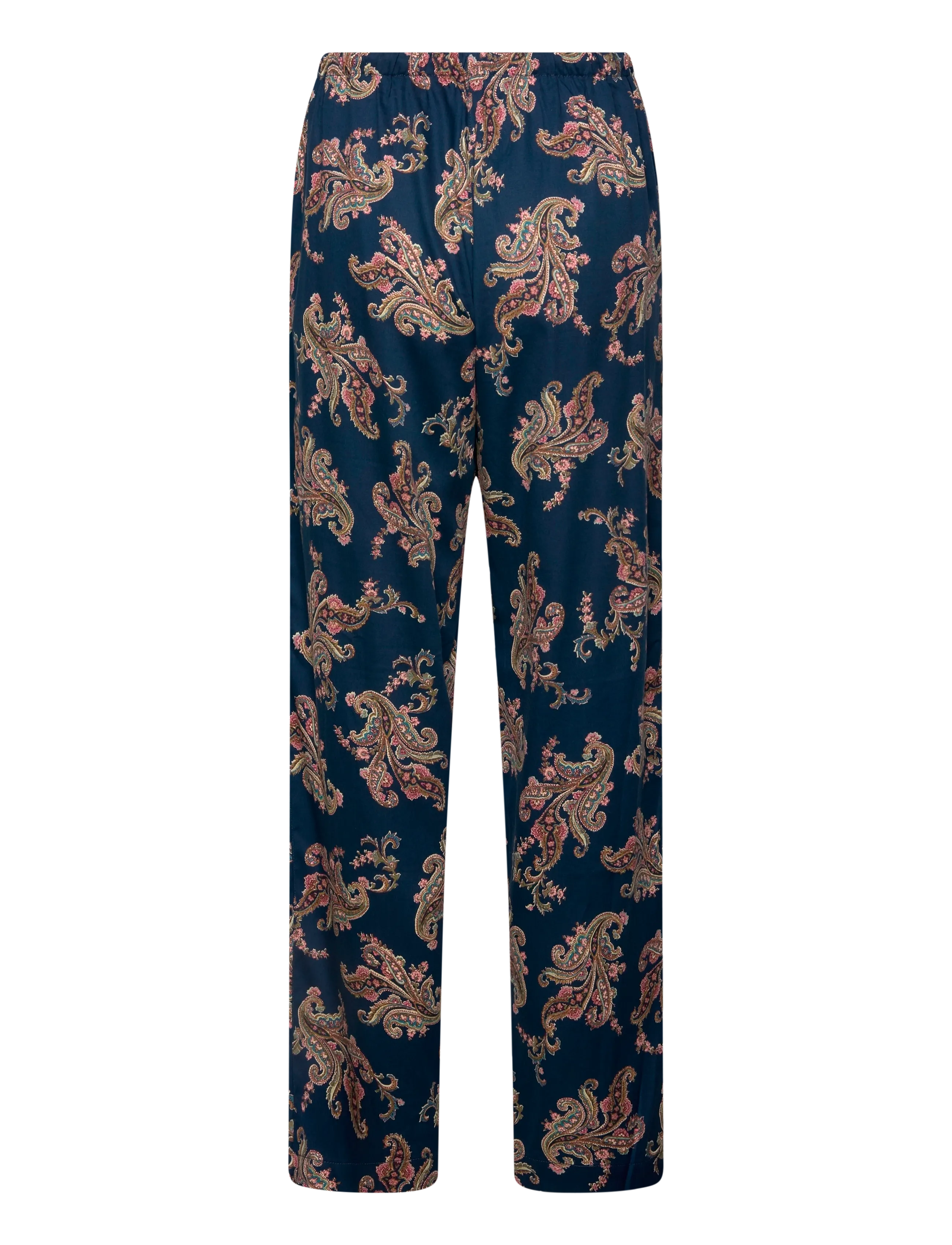 Lauren Ralph Lauren Homewear - LRL L/s notch collar long pant pj s - navy print - 4