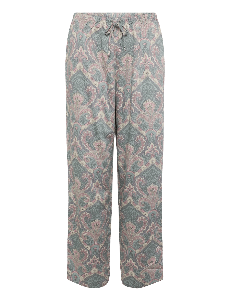 Lauren Ralph Lauren Homewear - LRL L/s notch collar long pant pj s - langärmlige hemden - multi paisley - 3